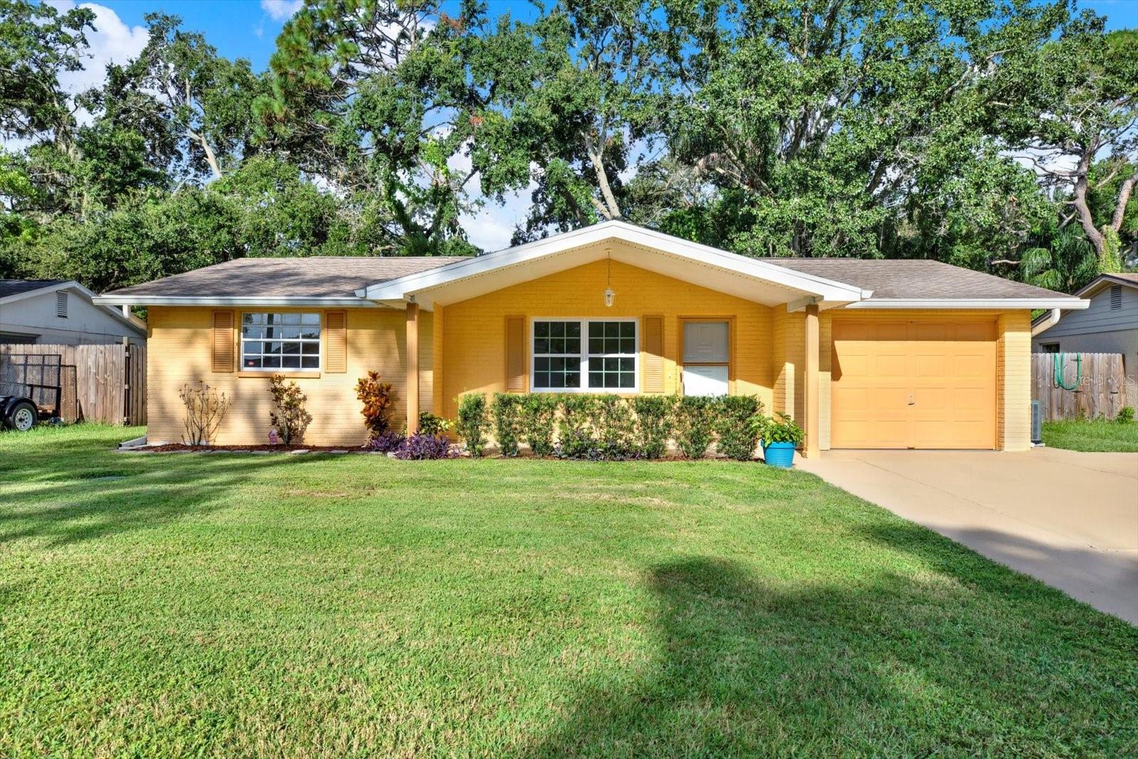 Charming 2-bedroom, 1.5-bath single-family home in New Port Richey offering 1,066 sq ft of comfortable living space. Built in 1977, this well-kept property features ceramic tile flooring, central air, and electric heating, with a one-car garage and mature landscaping on a .15-acre lot in a quiet residential area. With no HOA, you’ll enjoy flexibility and freedom of ownership. Conveniently located near schools, shopping, dining, and parks, with major roadways nearby for an effortless commute. Situated in desirable Pasco County, this move-in-ready home is perfect for first-time buyers, downsizers, or investors looking for a solid Florida property close to Gulf beaches and all that the Tampa Bay area has to offer.