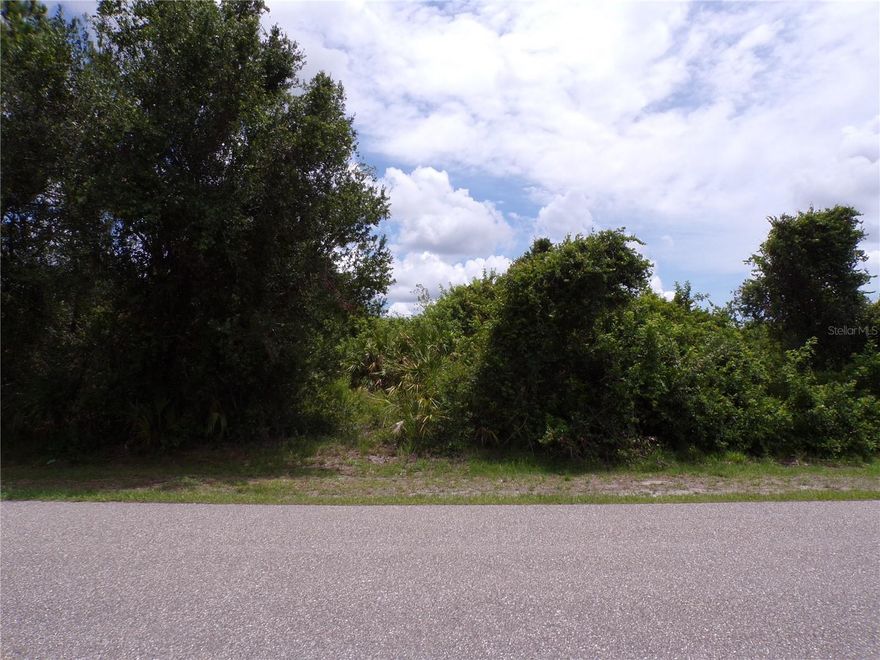 This lot and adjoining lot listed separately are available buy both and have  you could have just over 1/2 acre. This quiet street would be a great place to build your dream home and retire or raise your family. Less than 5 miles to I75 makes this location an easy commute to almost anywhere, and only 17 miles to Venice Pier and Beach with amazing sunsets, 5 miles to Cocoplum Village Shops with lots of shopping and dining options. Atlanta Braves spring training and the fairgrounds are just minutes away, also multiple golf courses and some of the best boating and fishing in all of Florida. Red Soxs, Orioles, Twins and Rays spring training all within an hour’s drive. Buyer and buyers rep responsible for determining environment conditions and endangered species restrictions. This lot is priced to sell so please call for availability! This lot is at a great price point for the investor call today.