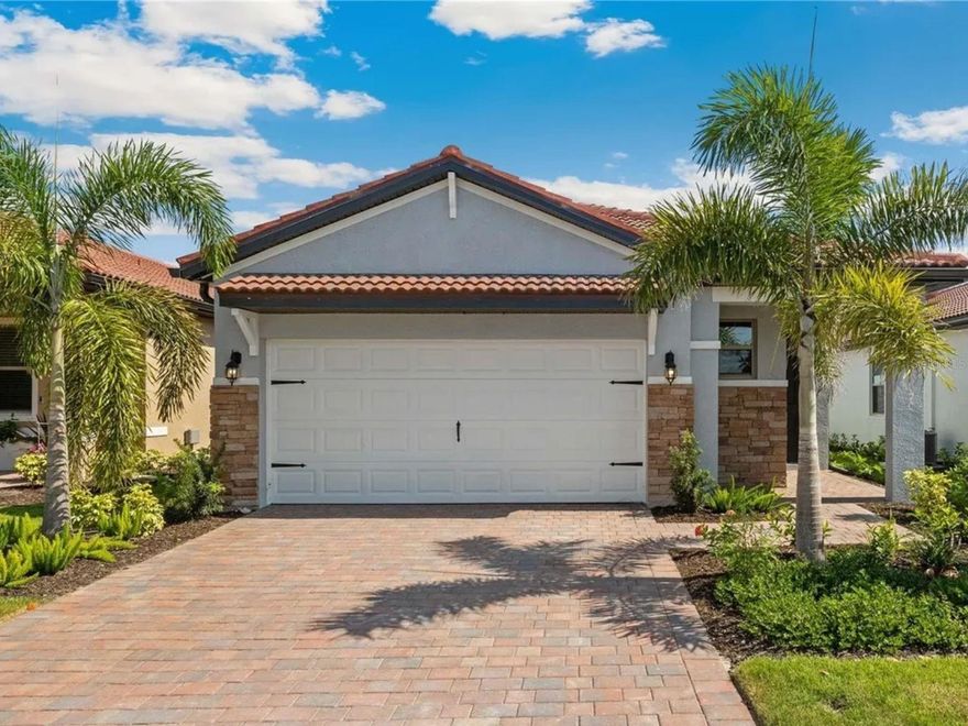 2024 Beautiful Toscana Home in Nokomis. Welcome to this newer (2024) 3-bedroom or 2-bedroom-plus-den home in the much-desired Toscana Isles Community. Enter the warmth and sophistication of 1614

square feet of luxury, a split bedroom floor plan, and an open concept layout. Perfect for relaxation and entertaining, with the lanai connected to the great room for optimum indoor-outdoor Florida living. The home is smart ready with smart switches, a thermostat, and a video doorbell. This is a pet-free home.

The kitchen is a culinary masterpiece, featuring an airy and bright space with a walk-in corner pantry, upgraded tile backsplash, solid wood cabinets with soft close

hardware, captivating quartz countertops, all stainless-steel appliances, an eat-at breakfast nook, and a generous kitchen island overlooking the great room. It’s an ideal setting for hosting gatherings and creating lasting memories with loved ones and friends. The large primary bedroom has a substantial walk-in closet, an ensuite bath with an undermount double-sink vanity, a water closet room, and a spacious glass-enclosed shower with a sit/foot ledge. Step outside to the stone paved screened-in lanai, where you can savor your morning coffee and take in the beautiful, a lush maintenance-free landscape surrounds your large backyard. The home also features an oversized 2-car garage with a beautiful stone paver driveway, providing ample space for your vehicles and your visitors’.

Toscana Isles, a maintenance-free and gated community, adds another layer of luxury to your lifestyle. Your rent covers HOA fees for access to all the community amenities

and covers landscape maintenance of your home and community. The 8,000-square-foot clubhouse is a hub of activity, featuring a fitness center, club room, and a

community-heated infinity-edge pool with beach entry, all overlooking the stunning lake. Prepare to be wowed as you pull into this gated retreat, surrounded by beauty and tranquility. Conveniently located only minutes near the best turquoise gulf beaches (Nokomis Beach, Venice Beach, Siesta Key), shopping, a variety of first-class

restaurants, the new Sarasota Memorial Hospital, and I-75, this community offers the perfect balance of convenience, loads of organized group activities, and serenity.

Toscana Isles goes beyond just a home; it offers a dynamic lifestyle with activities such as fishing, kayaking, tennis, pickleball, bocce ball, dog park, and canoeing on 60 acres

of lakes and an extensive library for those who want to relax with a good book. Easy access to I-75 means you’re just 7 minutes away from the beautiful Venice and Nokomis

Beaches, while Sarasota Memorial Hospital is conveniently 5 minutes away. Don’t miss the chance to make this your oasis home, where luxury meets convenience, and every

day feels like a vacation. Welcome to Toscana Isles, your gateway to a vibrant and fulfilling lifestyle!