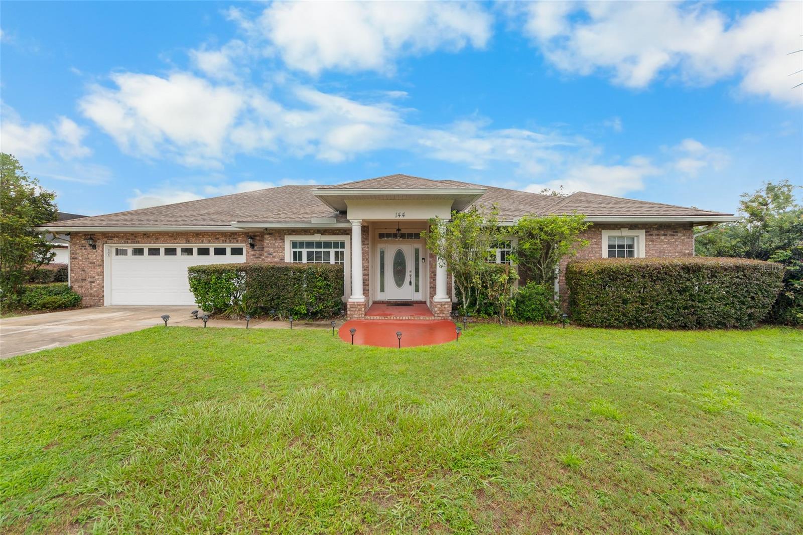Move-In Ready on Over Half an Acre! Welcome to this beautifully maintained 3-bedroom, 2-bath home offering comfort, functionality, and space, both inside and out. Nestled on over half an acre in a neighborhood that radiates pride of ownership, this property delivers the perfect mix of updates and charm. Step inside to find fresh new carpet throughout and an open floor plan that flows from the spacious living room to the dining area and kitchen. The home also features a versatile bonus room, ideal for a home office, craft room, or play space. All appliances, including the washer, dryer, and water heater, are less than 5 years old, making move-in a breeze. The primary suite offers a walk-in closet, double vanity sinks, a relaxing jacuzzi tub, and a walk-in shower. Additional highlights include a fully fenced yard, a new shed (4 years old, 20-year warranty), an oversized 2-car garage, and extra attic storage with solar fans to keep things cool. The roof (2022), rain gutters with warranty, and a camera/security system (service through Infinity) add peace of mind. Enjoy the benefits of well and septic, keeping monthly utility costs low. The septic system was serviced and pumped in 2024. RVs, boats, and trailers are welcome, and with a yard this size, you could even install a pool and still have room to spare. Conveniently located with plenty of space for your lifestyle, this property is ready for its next owner. Schedule your private showing today!