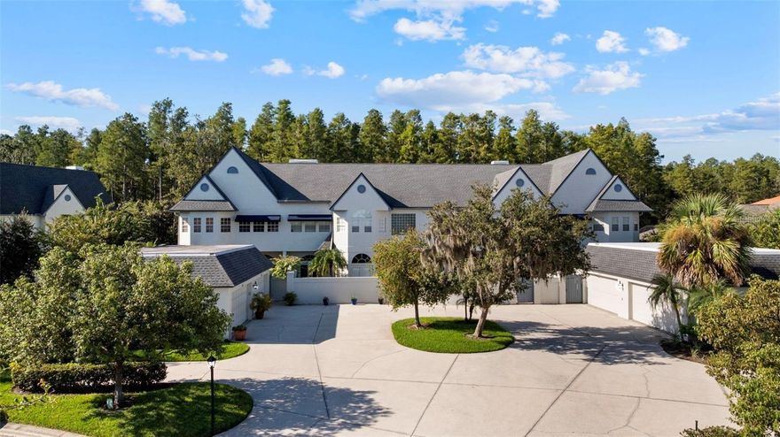 **HOA PAID FOR IN FULL FOR 1-YEAR WITH A FULL PRICED OFFER** Welcome to Cheval Golf & Country Club, one of Tampa Bay’s most prestigious 24-hour guard-gated communities — where luxury, privacy, and resort-style living come together in the heart of Lutz.

This elegant two-story townhome offers a rare blend of sophistication and low-maintenance ease in a setting that feels like a private retreat.

A stately double-door entry opens to a secluded courtyard with a charming fountain, setting the tone for the experience within. Inside, natural light fills the thoughtfully designed floor plan, highlighting refined architectural details including crown molding, tray ceilings, plantation shutters, tile flooring, and a striking wood-tread staircase.

The formal dining room creates an inviting space for entertaining, while two fireplaces — one in the living room and another in the primary suite — add warmth and character.

The gourmet kitchen is beautifully appointed with granite countertops, stainless steel appliances, upgraded cabinetry, and a sunlit breakfast nook overlooking peaceful conservation views. Designed for both everyday living and effortless hosting, this space balances form and function seamlessly.

Upstairs, the primary suite serves as a true sanctuary, complete with its own fireplace, dual vanities, soaking tub, walk-in shower, and spacious closet. Secondary bedrooms are generously sized and offer flexibility for guests, family, or a dedicated home office.

Step outside to the screened lanai with brick pavers and enjoy tranquil mornings or quiet evenings surrounded by lush greenery — where deer occasionally wander through the conservation backdrop.

Additional highlights include a newer A/C system, a two-car garage with guest parking nearby, and HOA coverage that includes the roof and water — providing genuine maintenance-free living.

As a resident of Cheval, you have the opportunity to join the renowned Cheval Golf & Athletic Club, offering championship golf, tennis, fitness facilities, resort-style pool, fine dining, and an active social calendar. Here, lifestyle is elevated and community is curated.

Conveniently located near Downtown Tampa, Tampa International Airport, top-rated schools, premier shopping and dining, and the Gulf beaches, this home delivers luxury without sacrificing accessibility.

This is more than a townhome.
It’s a refined way of living.

Welcome to Cheval.
Welcome home.