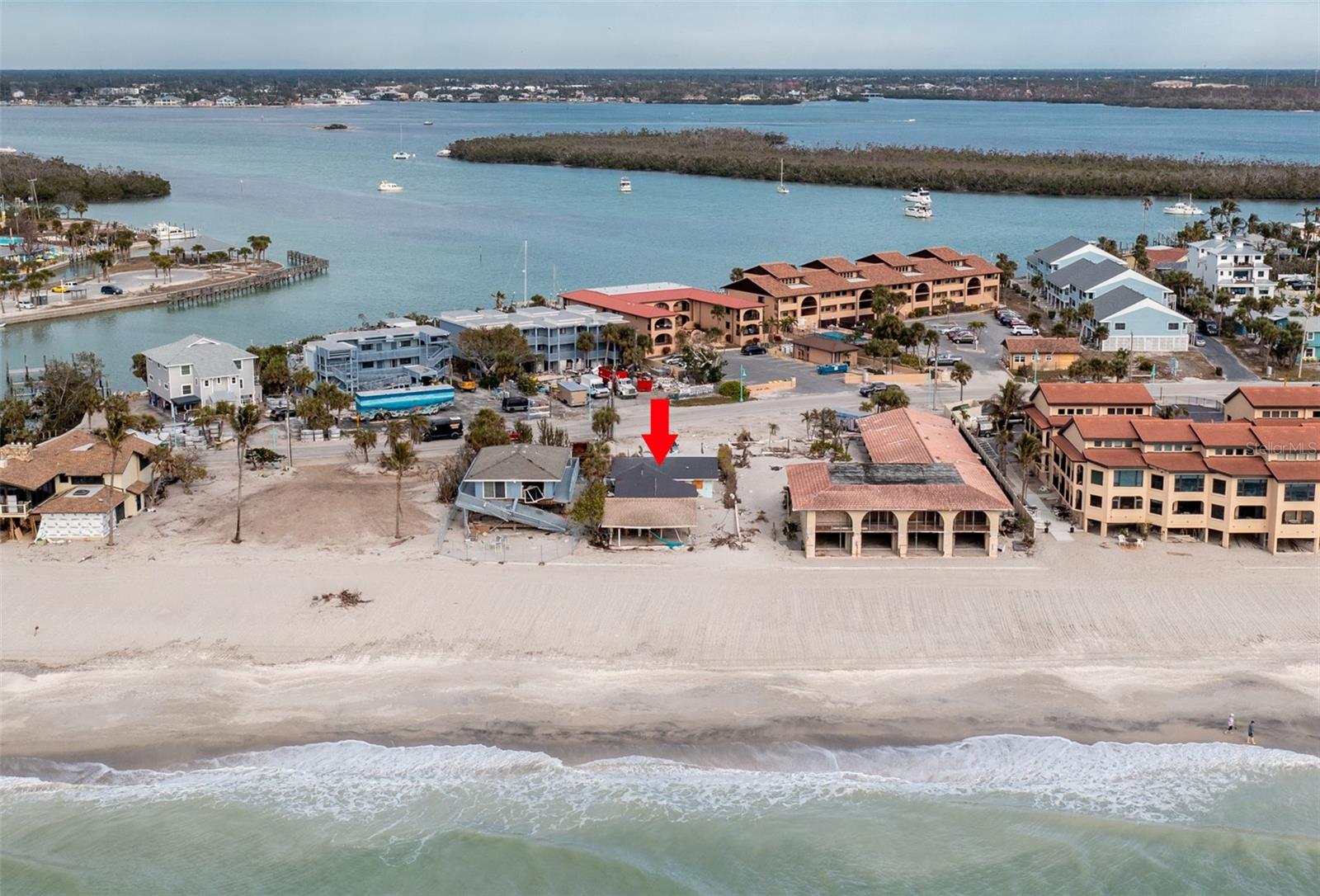 Exceptional Multi-Family (MMF-12) Beachfront Lot on Manasota Key with an unbelievable location! This rare opportunity offers 50 feet of frontage on the Gulf of Mexico, providing breathtaking views and easy access to the pristine shoreline. Conveniently located near the heart of Manasota Key's vibrant commercial hub, you'll be just moments away from all of Manasota Key’s restaurants, nightlife, and shopping. Whether you're looking to enjoy miles of Englewood's stunning sandy beaches or build the income producing property of your dreams, this lot is the perfect setting.