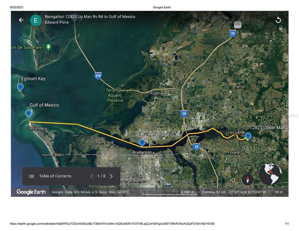 Photo of Upper Manatee River Road, Bradenton, FL 34212 (MLS # A4673310)
