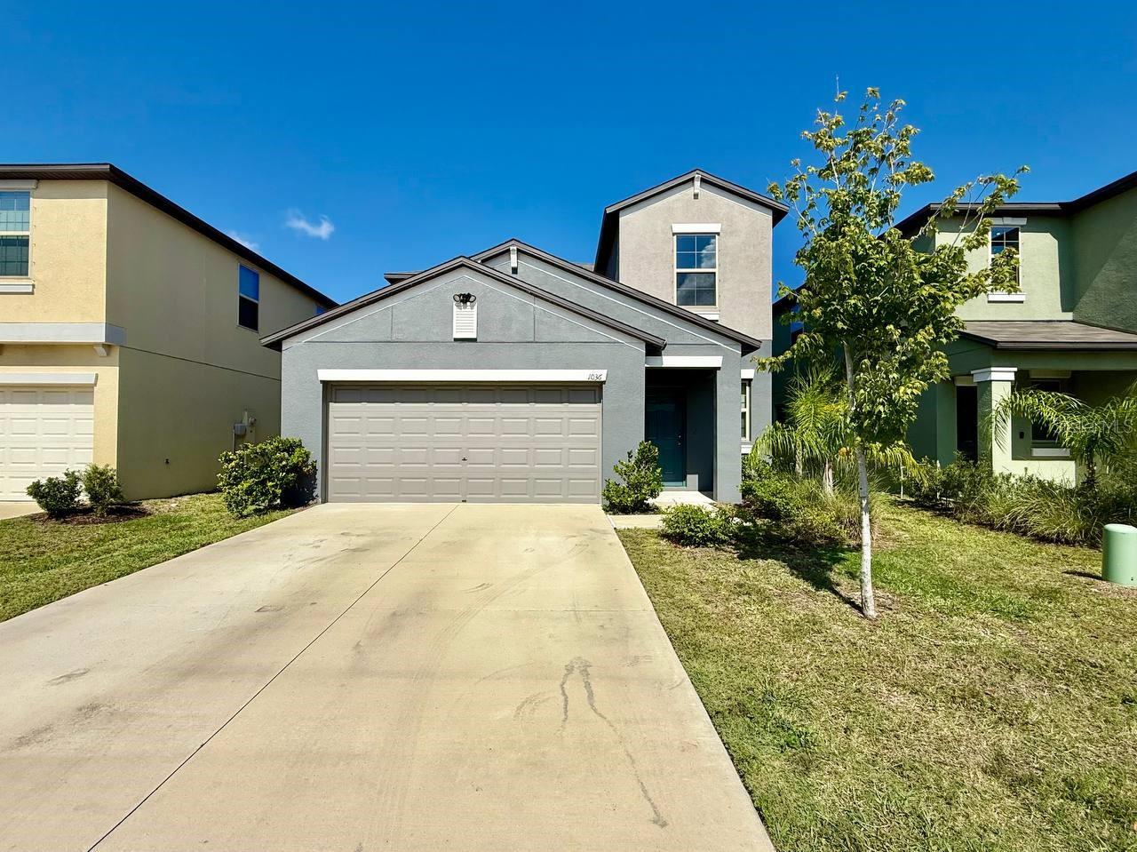 Welcome to this stunning 5-bedroom, 2.5-bathroom home located in the highly desirable Glencove community in Ruskin. Boasting a 2-car garage and an open, airy floorplan, this home offers both comfort and style for todays modern lifestyle. The heart of the home is the dream kitchen, featuring stainless steel appliances, granite countertops, ample cabinetry, a large center island, and an expansive walk-in pantry perfect for cooking, entertaining, and everyday living. Downstairs, you'll find elegant ceramic tile flooring, while the upstairs bedrooms offer plush carpeting for added comfort. The spacious primary suite includes a luxurious en-suite bathroom with dual sinks, a walk-in shower, and a large walk-in closet. Enjoy the added touch of high ceilings and ceiling fans throughout, creating a bright and comfortable living environment. Step outside to serene lake views an ideal setting for relaxing or entertaining guests. With its ideal location near shopping, dining, and major highways, this beautiful home in Glencove also features amazing amenities such as a community pool. In addition to the advertised base rent, all residents are enrolled in the Resident Benefits Package (RBP) for $50.00/month which includes HVAC air filter delivery, credit building to help boost your credit score with timely rent payments, utility concierge service making utility connection a breeze during your move-in, and much more! More details upon application. Pets welcome, max 3, no aggressive breeds. Vacant and Available now!