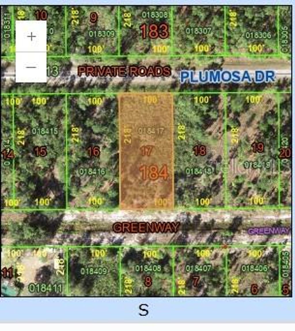 Photo of 0 Plumosa Drive, Indian Lake Estates, FL 33855 (MLS # TB8402127)