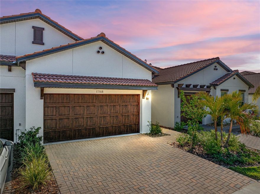 Short Sale. Welcome to Resort-Style Living in Medley at Southshore Bay!
This beautifully designed MAINTENANCE-FREE villa blends comfort, function, and flexibility in one of Wimauma’s most sought-after 55+ communities.
The main floor features a spacious primary suite for convenient single-level living, an open-concept kitchen with a gas stove, tankless water heater, and a two-car garage for added storage and convenience. Enjoy Florida’s indoor-outdoor lifestyle year-round from your screened-in lanai, perfect for morning coffee or evening relaxation.
Upstairs, a second bedroom, full bath, and generous great room create the ideal setup for guests, hobbies, or multi-generational living—offering privacy and space for everyone.
As part of the Medley at Southshore Bay community, you’ll enjoy an active, maintenance-free lifestyle with all lawn care, cable, and internet included in your HOA. Residents have exclusive access to the lagoon, clubhouse, fitness center, pickleball courts, on-site restaurant, and countless activities that make every day feel like a vacation.
Discover why so many call Medley home—where resort living meets peace of mind.