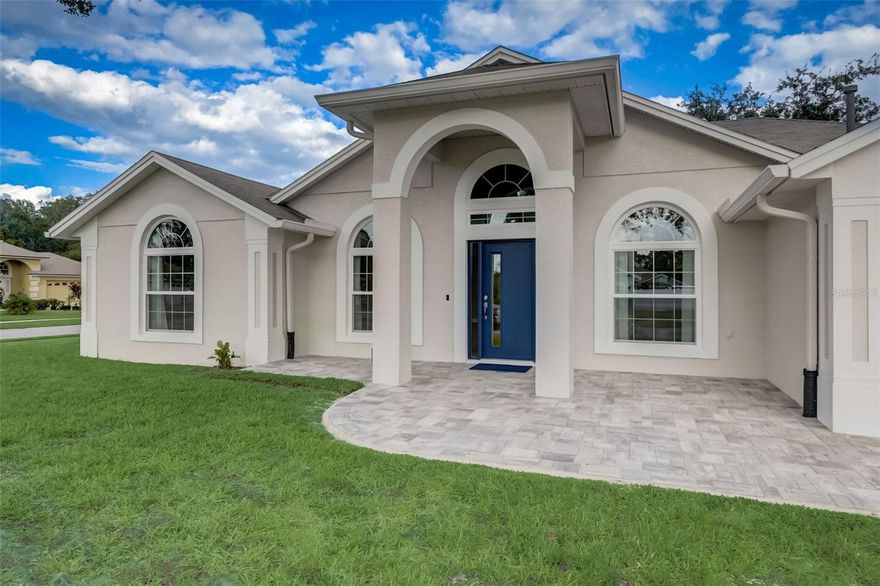 One or more photo(s) has been virtually staged. One or more pictures have been Virtually Staged ***Spectacular***  Your New Home Has Been Extensively Renovated and Beautifully Remodeled; made Move In Ready so You can be Home For the Holidays! The new windows will sparkle in your eyes before entering. You will be greeted by the formal living and dining room in the front of the home. Luxury Vinyl Plank Flooring throughout, The New Kitchen is a Chef’s or Entertainer’s Delight with its gorgeous white wood shaker cabinets with soft close doors and drawers, sparkling Quartz countertops, all new stainless appliances including built- in microwave oven, gas range oven with 5 burners on top, range hood, and the huge Quartz Countertop Kitchen Island, perfect for seating and gathering, allows you to casually entertain guests while cooking. Family room is a Star waiting for your imagination to decorate. Further on is a French door leading to a newly paved covered Patio where you can enjoy Florida outdoor living the whole year. The primary bedroom retreat showcases a spacious walk-in closet with custom closet organizers, while the beautiful primary bathroom has been upgraded with a sparkling Quartz countertop, Dual Vanities and a Sumptuous Standalone Soaking Tub. The separate shower and private water closet have each been outfitted with new gleaming porcelain tiles. The second bedroom with EnSuite bathroom, single vanity, and glamorous shower is ready to be used as an office or to host visiting guests. Bedroom 3 and Bedroom 4 are sharing the stunning third Bathroom with modern double vanity and lighting and new bathtub with shower. The contemporary style designs and upgrades also include interior and exterior modern lighting fixtures, ceiling fans, a paved Entryway and back Patio that compliment and segue the neutral color palette of both the exterior and interior.  Located just Steps away from West Orange high school. Enjoy nearby Downtown Winter Garden, one of Central Florida's most desirable and growing historic districts, Winter Garden Village, an open air shopping center with more than 80 retailers and restaurants, and West Orange Trail, where you can lace up your skates, or go for a jog, stroll, or bike ride along the 22-mile trail’s award-winning scenic route! It’s also just few minutes from the 429, with a direct connection to the Turnpike and 408, which makes for an easy commute to anywhere in Central Florida. If you don't believe me, Make an appointment to see for yourself and start making new memories for years to come.