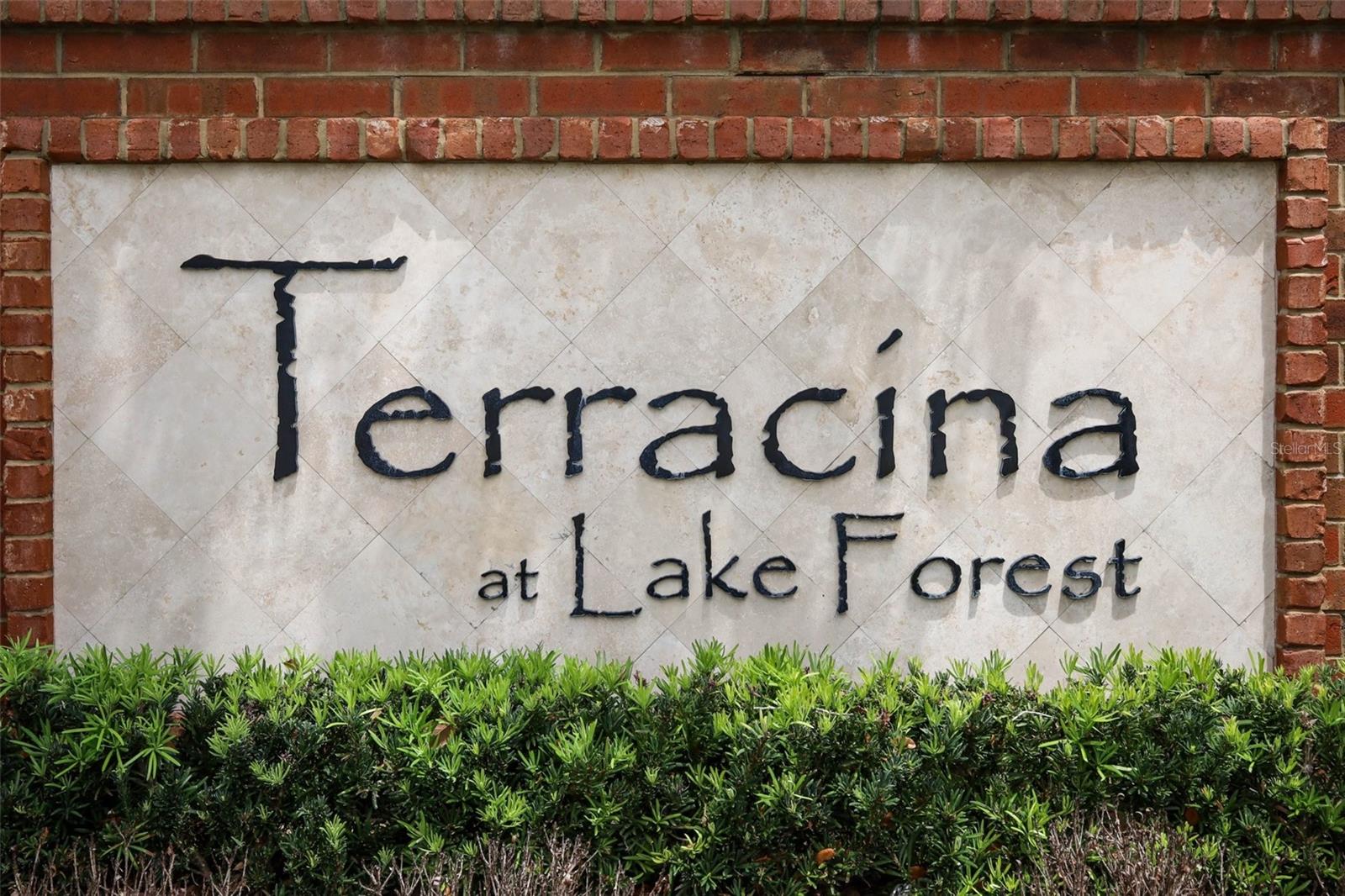TERRACINA AT LAKE FOREST SECOND AMD - Residential