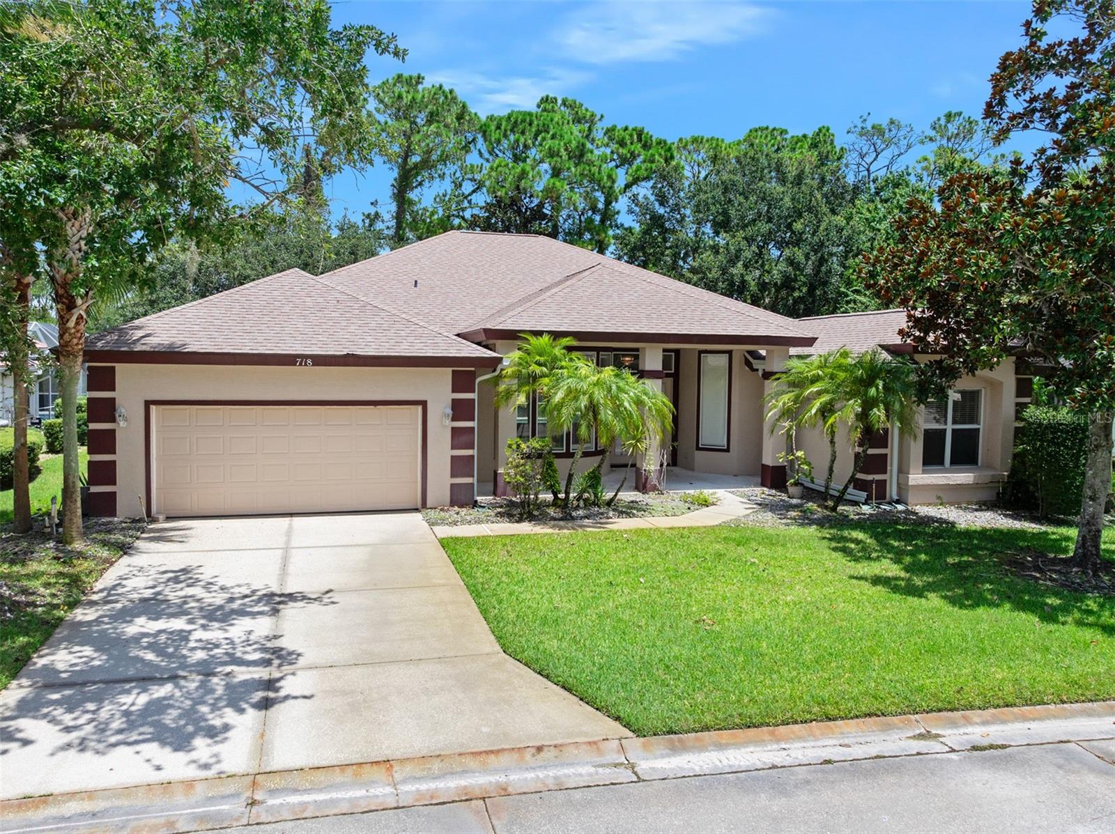 FIXER UPPER! AS-IS Opportunity on the 11th Fairway in Plantation Bay! Enjoy peace of mind with a 3-year-old roof, 1-year-old HVAC, and 2017 water heater. There is tiger wood flooring in the living and dining areas, a spacious screen-enclosed pool area with newer screens Additional features include a washer and dryer and brand new microwave. This AS-IS home offers an incredible opportunity to invest in one of the area's premier gated communities while being able to customize it to make it your own. All information taken from the tax record, and while deemed reliable, cannot be guaranteed.