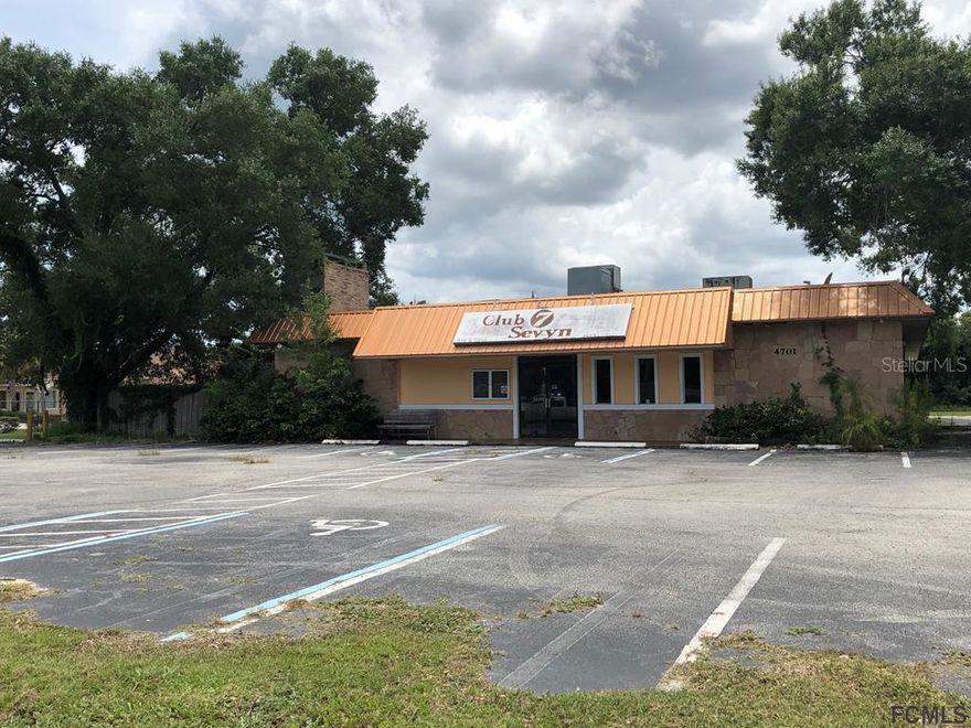 Location, location, location on busy SR 100. Look no further for the perfect restaurant, sports bar or nightclub set up. This property qualifies for a SRX full liquor license. This property has 8749 heated square feet and includes a full bar, dance floor, kitchen, stage, DJ booth, restrooms, private office and plenty of parking. Excellent location near Super Target and Tractor Supply. 5 minutes from the new BJ's Wholesale Club, and less than 15 minutes to Flagler Beach.
