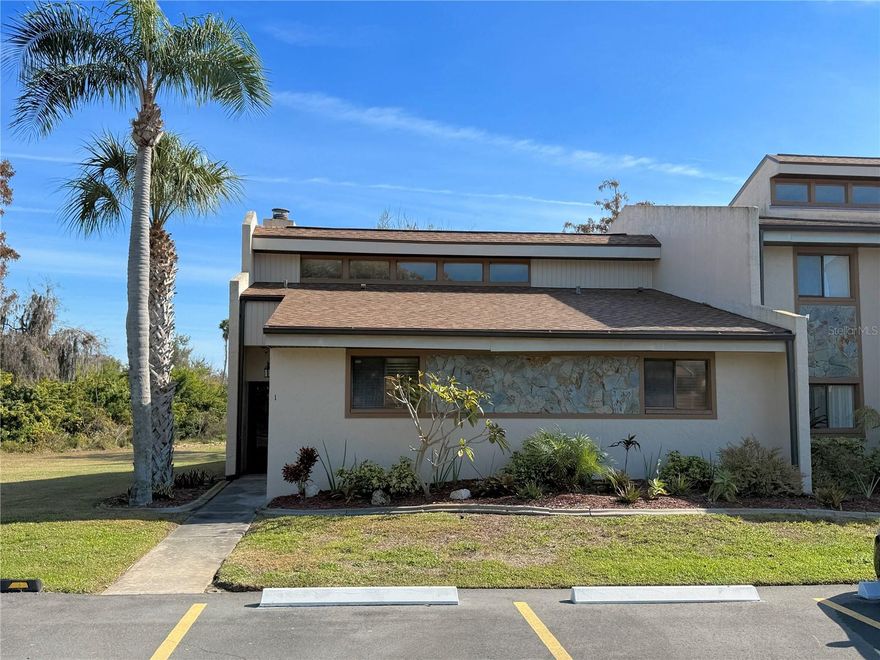 Experience the ultimate Florida lifestyle in this stunning end-unit condominium, where modern elegance meets coastal comfort. Bathed in natural light, this beautifully updated residence features a seamless flow of porcelain tile flooring throughout, creating a sleek and cohesive aesthetic. The heart of the home is outfitted with newer appliances and a newer HVAC system, ensuring both efficiency and peace of mind for years to come. You can enjoy relaxing by the community pool in the beautiful Florida weather. 
Thoughtful upgrades are evident in every corner, from the designer finishes to the meticulously maintained living spaces. The true highlight is the expansive screened-in back patio, offering a private sanctuary to enjoy the warm Florida breeze without the intrusion of pests. As a coveted end unit, this home provides extra privacy and additional windows, making it a bright, airy retreat that feels more like a private villa than a condo. Upgrades include soft close vanity in owners suite. Wood burning fireplace, Epoxy coated lanai and Updated light fixtures.
Room sizes and front exposure are estimated. Previous settlement in other area of community that did not affect this building or unit.