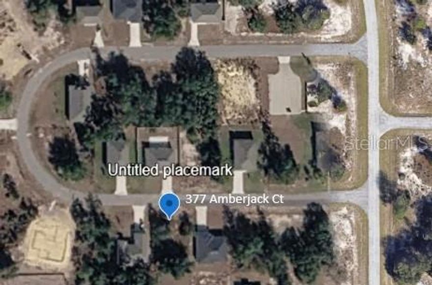 There were 20 new homes sold 1-2025 to 4-2026 in the neighborhood (Amberjack, Bowfin, Bass or Bream) and they averaged (round to nearest thousand) $341,000.    2000 to 1999 square feet under air averaged 396,000, 1800 to 1999 sf averaged 347,000, and 1600 to 1799 sf 331,000.  Ask you agent for the study if you want those numbers proven.  Flood map indicates flood insurance should be unnecessary.  This lot is zoned to the NEW HIGH SCHOOL in Poinciana scheduled to be open for 28/29 school year.  The water, sewer, & fire hydrants are installed by TOHO to this lot.  In marketing your property, this lot will is anticipated the HOA offers much for a reasonable price.  While lot are empty the HOA is $35/mo and once built it is $100/mo.  The HOA has Cable, 2 pools, multiple parks, trails, tennis, basketball, baseball, and more.
