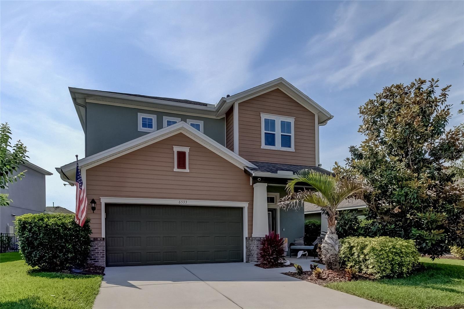 Welcome to Waterset, a charming community located in Apollo Beach, FL. This beautifully maintained home features 4 bedrooms and 3.5 bathrooms, perfect for a growing family or those who value space.
Inside, you'll find an open-concept living area, bathed in natural light, perfect for everyday living and entertaining. The kitchen is a chef's dream, featuring modern appliances, granite countertops, ample cabinet space, a vented range hood, and a convenient center island for meal preparation. Whether you're hosting a dinner party or enjoying a quick breakfast, the kitchen provides a delightful culinary experience.
The first-floor master suite is a private oasis, boasting tranquility and elegance. With its generous size, it offers a peaceful retreat from the world. The ensuite bathroom features dual vanities, a walk-in shower, and a spacious walk-in closet, providing convenience and comfort. Check out the direct connection to the laundry room. It is awesome! Three additional bedrooms offer versatility and flexibility for guests, a home office, or a playroom. The highlight of this home is the outdoor space. Step onto a beautiful covered Lanai and immerse yourself in a resort-like paradise. The screened-in pool area beckons you to relax and unwind under the warm Florida sun. Take a refreshing dip in the sparkling pool or lounge on the deck while savoring the peaceful ambiance of the surrounding nature.
Waterset is known for its exceptional amenities, including community pools, parks, walking trails, and a state-of-the-art fitness center. Indulge in an active lifestyle, with access to tennis and basketball courts, playgrounds, and a clubhouse where neighbors can gather and socialize.
Located in Apollo Beach, this home provides easy access to the beautiful beaches of the Gulf Coast, world-class golf courses, shopping centers, dining options, and excellent schools.
Don't miss out on the opportunity to make this practical and comfortable home in Waterset your own.