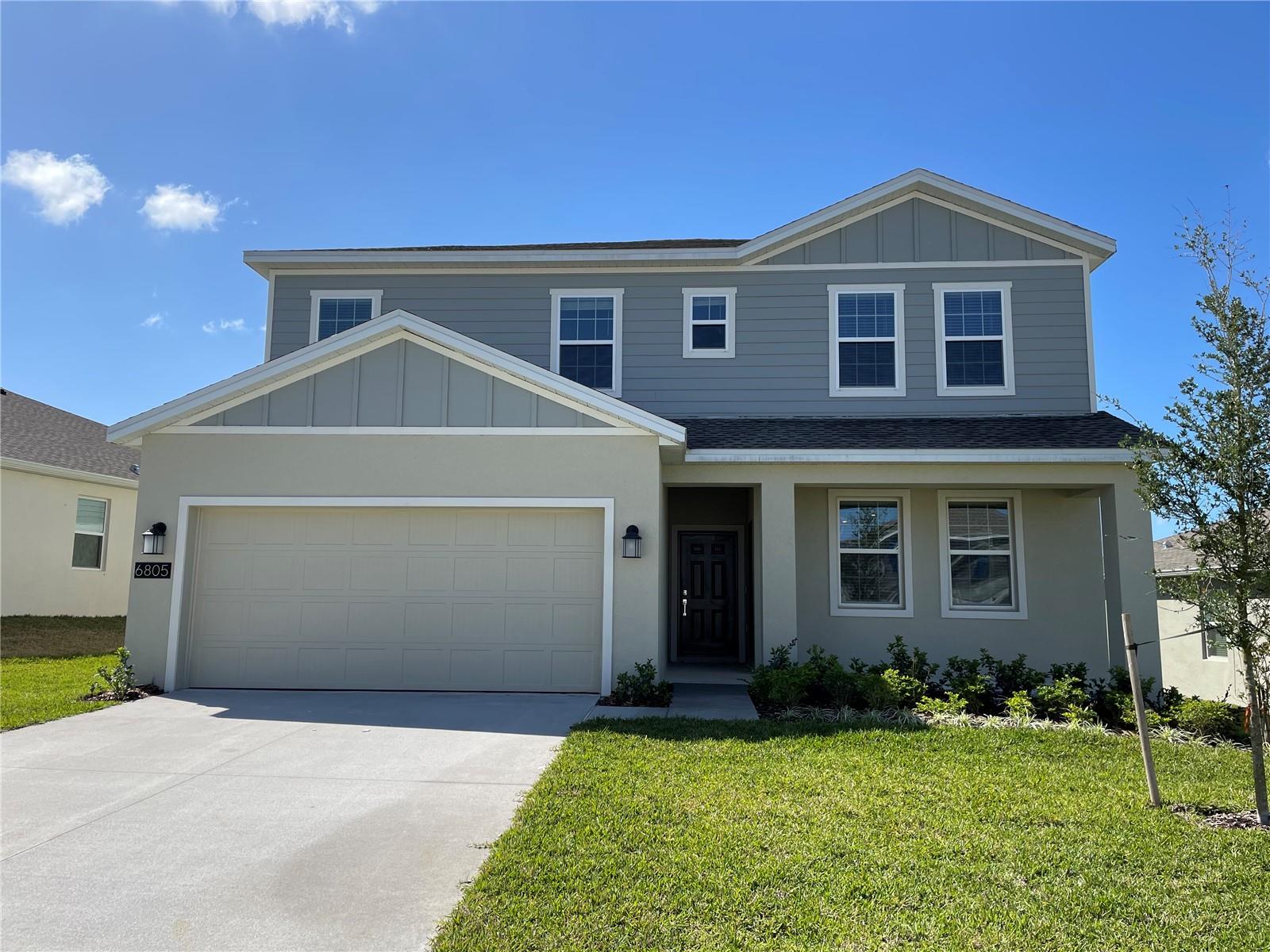 Home built in 2023 with all the luxuries. This amazing home is perfect for any family. Beautiful large kitchen with big island and family room space, includes 42" Cabinets. Big bedrooms and even bigger bathrooms, interior In-law Suite. Dual Sinks in master bathroom . Back yards with lush landscaping, community pool and club house .The Trinity Lakes community is surrounded by lakes, parks and nature preserves, so residents can explore water sports, hiking and other outdoor activities. Great location near Turnpike .