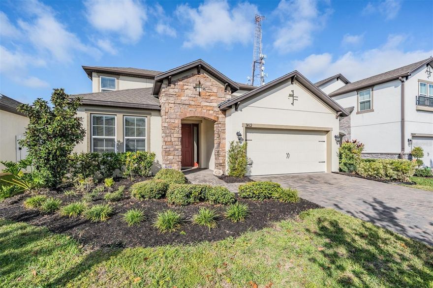 Welcome to your dream home in the exclusive gated community of The Reserve at Westchase! This stunning 5-bedroom, 3-bath pool home with a loft, built in 2019, offers over 3,000 sq. ft. of thoughtfully designed living space that blends modern sophistication with everyday comfort. From its impressive curb appeal and elegant architectural details to the open, airy floor plan highlighted by vaulted ceilings and ceramic tile, this residence is ideal for families, entertaining, and working from home. The main level features four spacious bedrooms, including a Jack-and-Jill suite with double sinks, a private guest bedroom, and a split-plan primary suite with two walk-in closets and a stylish bathroom with dual vanities and a walk-in shower. The open-concept living area connects seamlessly to a chef-inspired kitchen showcasing granite countertops, 42" light cabinetry, stainless steel appliances, a stylish backsplash, a walk-in pantry, and a large center island perfect for prep and entertaining. Upstairs, a versatile loft offers the perfect spot for a media room, gym, or office, alongside a private fifth bedroom and full bath ideal for guests. Step through French doors to your backyard oasis featuring a fully screened lanai with travertine pavers, a heated saltwater pool and spa, and plenty of play space for the little ones or pets. Additional highlights include a separate laundry room, a two-car garage, and a 6,500 sq. ft. lot, all within one of Westchase’s most desirable gated enclaves.
No CDD fees and low HOA dues.  
This prime location is just minutes from shopping, dining, Tampa International Airport, the Upper Tampa Bay Bike Trail, medical facilities, Veterans Expressway, and top-rated schools in the vibrant Westchase area.