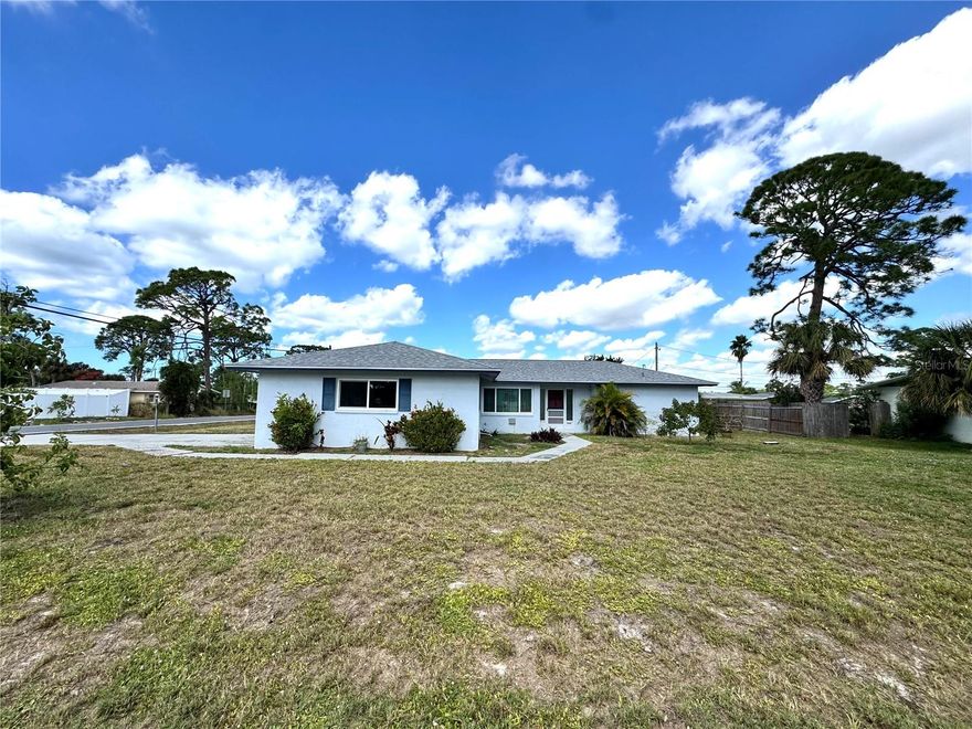 Amazing Community with a FERRY to semi-private BEACH ACCESS, GATED PRIVATE BOAT RAMP to intracoastal water with KAYAK and CANOE LAUNCH. Welcome to this beautifully maintained BLOCK HOME situated on LARGE CORNER LOT on 0.23 acre of land. 2 BED, 2 BATH with Den which can be converted to 3rd BEDROOM AND SELLER CREDIT PROVIDED. UPDATED KITCHEN with NEW CABNETS, STONE COUNTERTOPS, STAINLESS STEEL APPLIANCES and recess lighting. NEW WATER HEATER 2025, NEW A/C 2025, ROOF 2015, & UPDATED HURRICANE WINDOWS. TILE & LAMINATE throughout, spacious lanai with sliding glass doors, well and septic. NO HOA, PETS ARE WELCOME!
Community park, 80-acre Shamrock Park offering a mix of active recreation and natural, scenic landscapes along the Intracoastal Waterway. Key amenities include a nature center, a 2.3-mile paved trail connecting to the Venetian Waterway/Legacy Trail, tennis and basketball courts, a playground, and picnic shelters. Located just 15 minutes from the beach and minutes from shopping, dining, and entertainment.