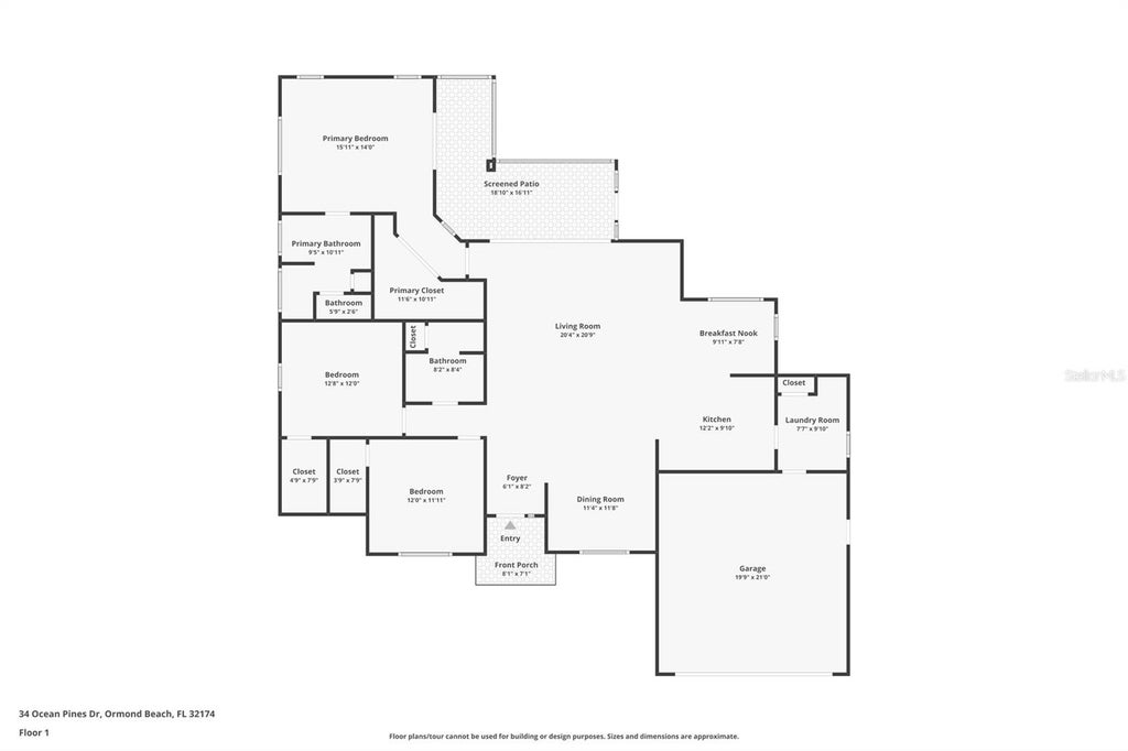 Photo of 34 Ocean Pines Drive, Ormond Beach, FL 32174 (MLS # V4951468)