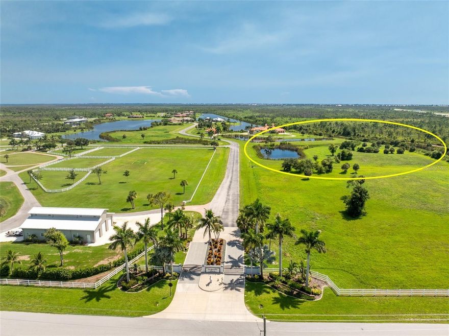 Discover your private Florida paradise at Gasparilla Preserve, Englewood's best-kept secret. This exclusive estate community features just 30 expansive lots, completely enveloped by a state preserve on three sides, ensuring unparalleled privacy.
11481 Equestrian Court is a truly exceptional 5-acre homesite with magnificent pond and canal views, overlooking a serene nature preserve. This is the ideal setting for your custom dream home, with the unique option to welcome horses on your property.
Imagine your perfect day: Start with a morning ride or coffee on your expansive lanai, then take a quick flight from the nearby Private Coral Creek Airport. In the afternoon, launch your boat from a local marina for world-class fishing or a sunset cruise on the Gulf of Mexico. You're just 5 miles from famous Boca Grande, offering fine dining, boutique shopping, and charming Old Florida sightseeing. This location is the ultimate blend of luxury, privacy, and the quintessential Florida coastal lifestyle!