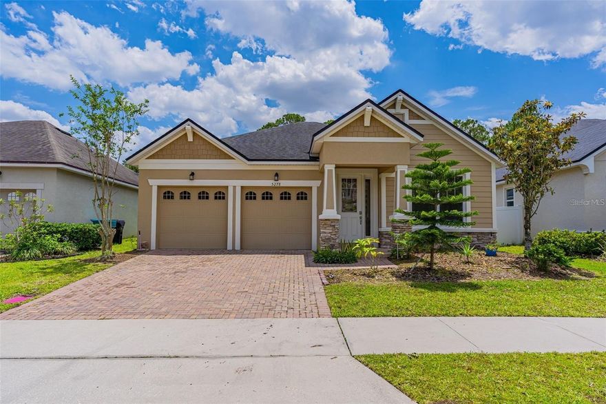 A beautiful 1 story home with 2760 SF in the amazing, gated community of Millennia Park. Clean and well maintained 3 beds + loft + 2 baths single detached home 2014. The backyard features PATIO FENCE SPACE. Features a spacious kitchen granite covered center island, 42" cabinets, stainless steel appliances, ceramic tile on the entire house, and spacious master suite, walk-in closet and end Master bath. There is also a nice-sized loft, perfect for a home office as well. The community has a nice clubhouse and pool, excellent schools around and conveniently located minutes from International Dr, Universal Studios the Millenia Mall, Sand Lake Rd restaurants, BestBuy, Target and Home Depot. HW I4/408