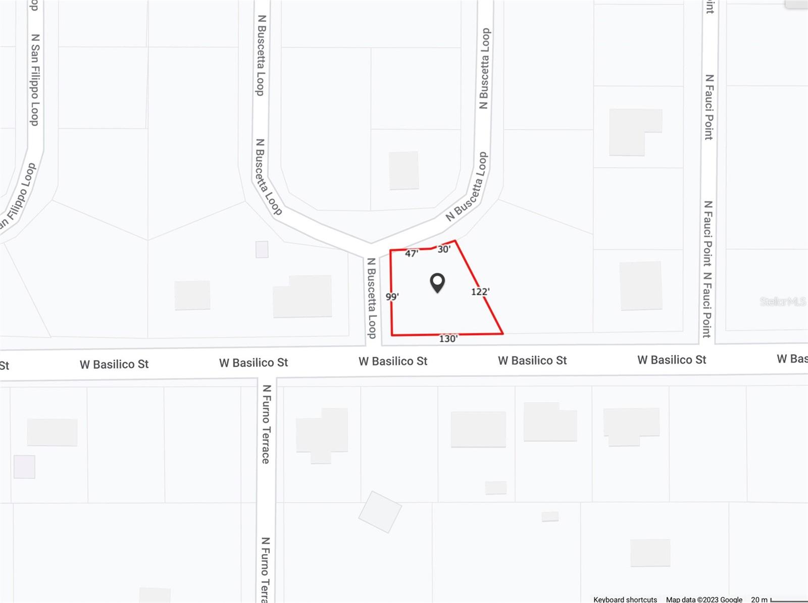 DE ROSA INC UNIT 03 - Land