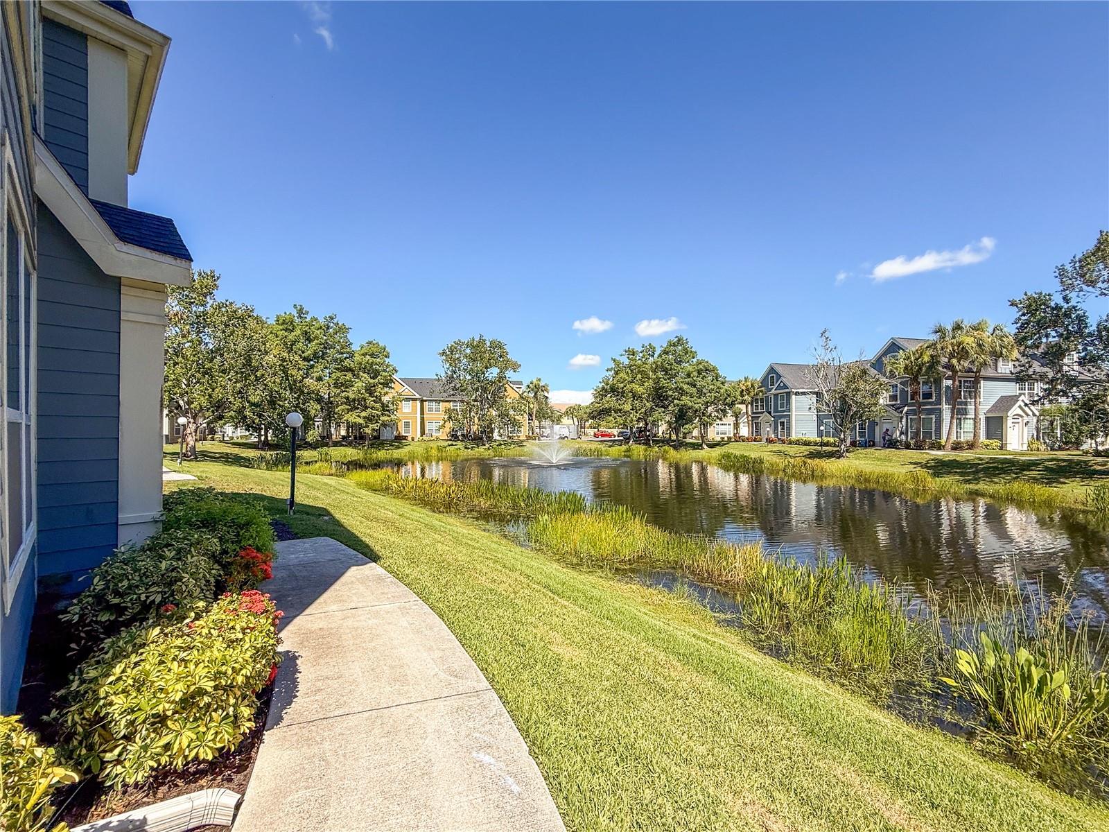 This first floor, waterfront 2bed/ 2bath condo offers peaceful views, a new kitchen with new 36” tall wall cabinets, new microwave, new dishwasher and new countertop. The new stainless-steel sink is deep and offers a drinking water faucet and a Reverse Osmosis water purification system.
This remodeled property features modern 12”x24” porcelain tile floors in most rooms and low VOC paint in walls. The bedrooms have spacious ensuite bathrooms with tub/shower combination- one of them has a guest door access. Both bedrooms have spacious walk-in closets.
This end unit has lots of light and offers nice views of the pond and the fountain There is plenty of storage, and the laundry closet with Washer and Dryer is spacious.
Given all condominium options offered now for sale in the $200,000-$250,000 price range in Sarasota, you must consider purchasing a condo like this one built in 2002 that offers Hurricane proof window, an emergency fire sprinkler system, updated walls and a 2017 installed roof with secondary water barrier that will result in more security and lower insurance premiums compared to most condos built in the 70’s or 80’s that may have no hurricane proof window, old plumbing and/or no electrical updates and lack emergency fire sprinkler systems that may save your property and dwellers from a fire. It is important to note that this community is not required to perform the milestone inspection required by the Florida Milestone Inspection law that causes higher condo expenses over the years.
It is great to live in Admirals Walk where the association allows up to 2 pets up to 60lb each and has on-site management. The very spacious club-house offers a billiard/card room, a social space with a great fireplace and a spacious kitchen that can be reserved for parties. There is an exercise room with equipment and also a hot-tub and a heated pool. The community is gated for further privacy and protection.
World Famous Siesta Beach is only 7.3 miles away; Crescent Beach is only 5.5 miles away. Access to I-75 is 1 mile away. There are many restaurants and other services within a one-mile ratio. There is a bus stop right outside the community.
Whether you purchase to live here or to rent out this place, you will be happy with your decision. This remodeled property will not last long. Contact agent for showing A.S.A.P.