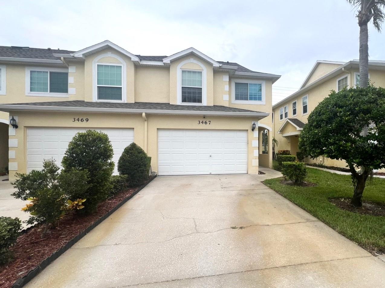 Welcome to Ashley Down, a gated townhome community in beautiful Palm Harbor, Florida! This spacious two-story end-unit townhome offers the perfect blend of comfort and convenience. The first floor features a bright and open great room plan, an open kitchen ideal for entertaining, a convenient half bath, and garage access. Upstairs, you’ll find a primary suite with private balcony, two additional bedrooms, a full hall bath, and a laundry/utility closet for added ease. Step outside to enjoy your covered rear porch or take advantage of the community’s amenities including gated entries, private roads, and a sparkling pool. Ashley Down is ideally located just minutes from the world-renowned Innisbrook Golf Resort—home of the PGA Valspar Championship, as well as Downtown Palm Harbor, Tarpon Springs Sponge Docks, Honeymoon Island State Park, and Spring Training for the Phillies and Blue Jays. A rare opportunity to own in one of Palm Harbor’s most desirable areas!