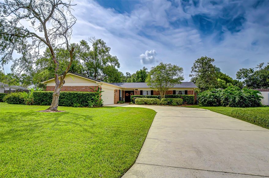 Auction Property. AUCTION! Sold free and clear of all liens. Listing price is the opening bid. Auction held live on site at the house. SAT JAN 24th at 12pm. Charming 4BR/2BA POOL HOME with 2-car garage in desirable Magdalene Shores Estates! Located on a quiet cul-de-sac on over 1/4 acre with excellent curb appeal. Optional $50/yr HOA includes boat ramp access to ski-size Lake Magdalene, community park & playground. Oversized driveway offers space for boat/RV parking. Interior features a spacious living room with sliders to a screened side porch, plus an open family/dining area with French doors to the fully fenced backyard. Enjoy your private outdoor oasis with an huge saltwater pool, large deck, lush landscaping & storage shed. The kitchen includes granite counters, stone backsplash, dinette and new dishwasher (2024). Home is wired for security/A/V with outdoor speakers & cameras. Prime Carrollwood/North Tampa location near I-275, Downtown Tampa, USF, Moffitt, AdventHealth & the VA Hospital. Close to shopping, dining & parks. UPGRADES INCLUDE: BRAND NEW ROOF with fully transferable 10-year warranty (SEPTEMBER 2025); Second Bath remodeled (2020); hardwood flooring in Bedrooms 2 and 3 (2020 and 2024); hardwood flooring in Primary Bedroom (2017) with custom closet system with sliding barn doors (2017); awnings replaced over back doors (approx. 2019); A/C handler and condenser replaced (2020/2021). This is truly a MUST SEE home that combines comfort, style, and the best of Florida living.