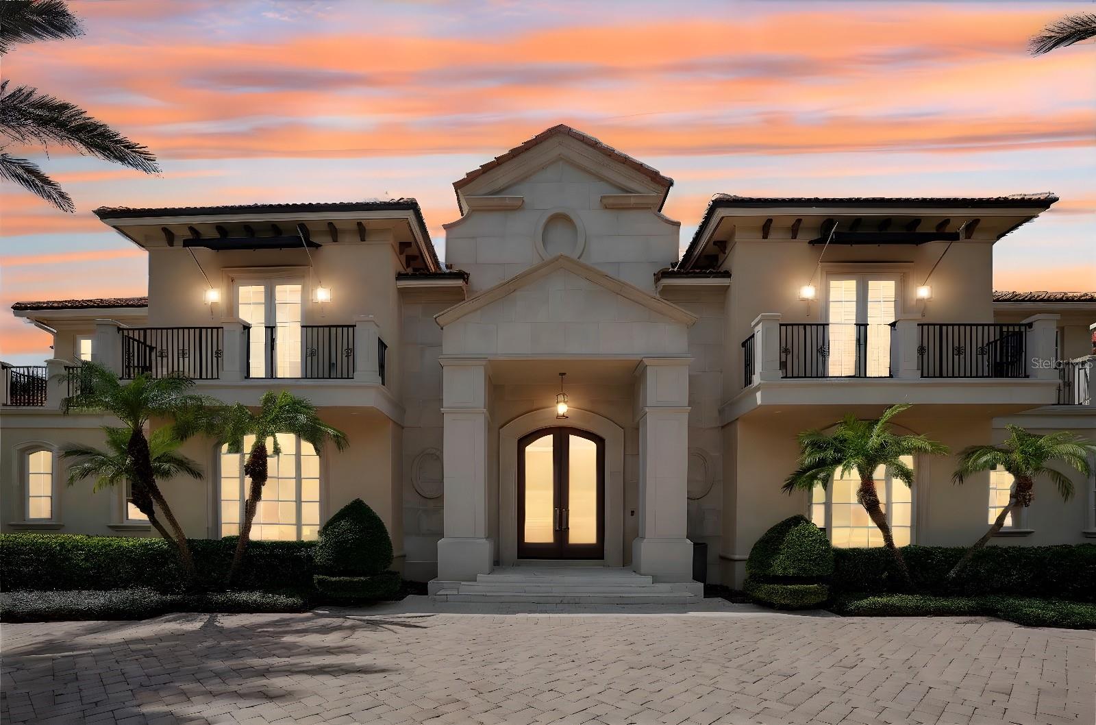 ... LOWEST PRICE/SQ.FT... OVER 10,000 SQUARE FEET HOME... 24 HOURS GUARDED COMMUNITY... 6 BEDROOM SUITES... PRIVATE BALCONY IN ALL BEDROOMS... 7 BATHROOMS... 2 POWDER BATHS... 4 CARS GARAGE... BACK TO GOLF COURSE . The grand marble foyer and curved staircase create the elegant feel for the home. This house offers everything you and your family need such as the GOURMET KITCHEN... WORKOUT ROOM... GAME ROOM... MEDIA ROOM... Don't forget about the ... INDOOR POOL and SPA... that you can use for 365 days. Wine lovers, the WINE CELLAR is right next to the formal dining room and a WET BAR is conveniently located across from the LIVING ROOM. There is spacious prep area with dishwasher next to the formal dining room perfectly use for the catering service. The primary suite, office, gym are located on downstairs. All other bedrooms, game room, media room are located upstairs. This spacious custom home has too many features to tell you, please come and see it for yourself!!!