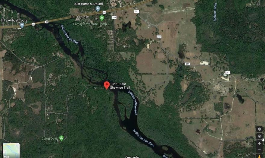 withlacoochee river river front vacant lot, bring your boat, buyer is due diligence, as-is