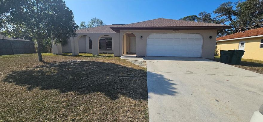 Welcome Home! This home boasts 3 bedrooms, 2 bathrooms, 2 car garage plus a den and an interior laundry room. Open and spacious, there is plenty of room. Located in the heart of Port Charlotte convenient to beaches, shopping, dining, night life and medical care.