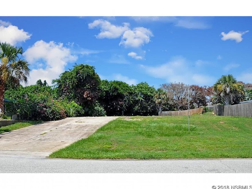 North Beach home site with river views. Nicely elevated and cleared, this property is extremely close to right of way to Intracoastal and is great spot to launch kayaks & paddle boards. Ideal neighborhood location close to beach walkover.  Build your dream home on this Riverview parcel . ;Water: Available at Site