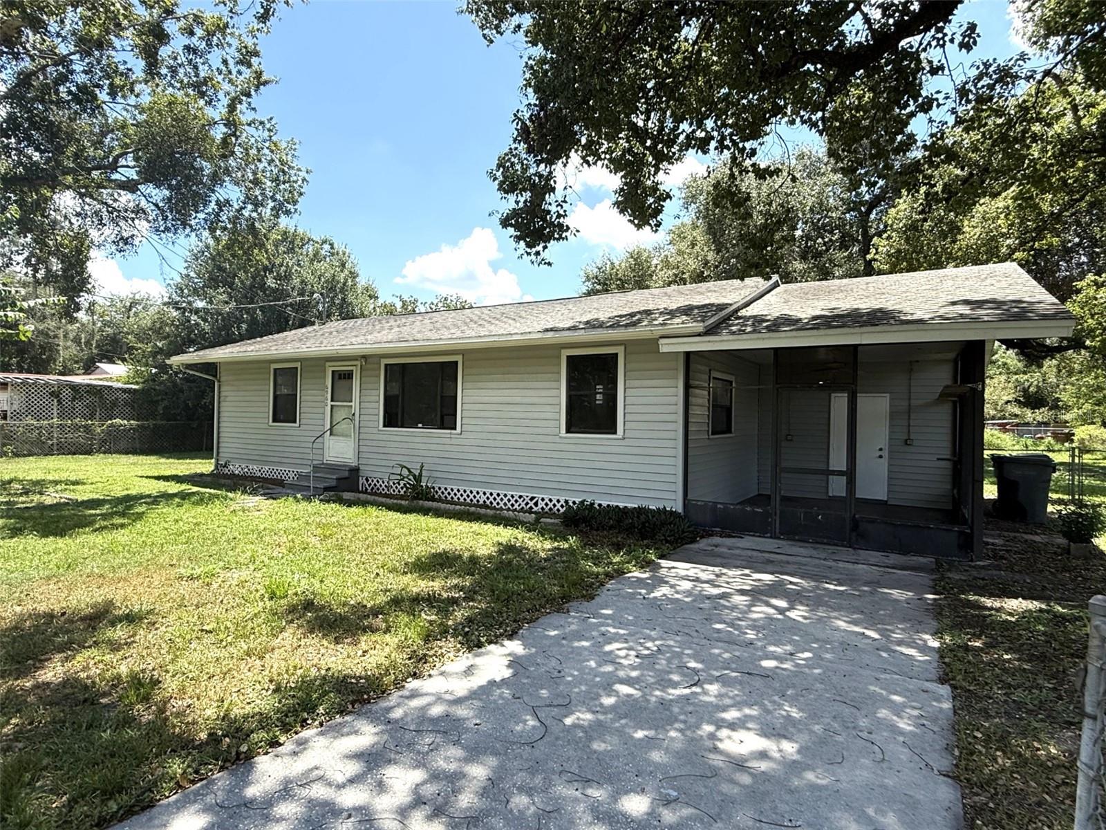 HANDYMAN OR INVESTOR SPECIAL...This 3 Bedroom/1 Bathroom home features true hardwood floors on an oversized lot located in a Semi-Rural area and is ready to be brought back to life! Full fenced yard with lots of room for your pets, chickens or goats. There's also plenty or room to store your boat and outdoor toys. Whether you want to Make Your Own or Fix & Flip this place has So Many Possibilities. Property is Sold AS IS - CASH & CONVENTIONAL ONLY...NO BLIND OFFERS WILL BE CONSIDERED.
