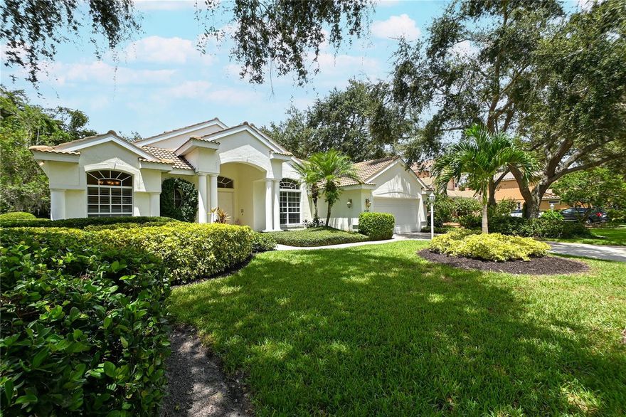 Welcome to OAKLEAF! A gem of a community, tucked away in the heart of Sarasota. LOW HOA fees of $770 per year. Well maintained community with mature landscaping. This custom-built home features almost 2,900sf under air with a spectacular swimming pool in a private setting! NEW tile roof in 2021, new gas water heater 2022. 3 SPACIOUS BEDROOMS PLUS DEN with built-in shelving, 3 full baths, huge walk-in closet in master bedroom, plenty of linen closets, laundry room with utility sink and cabinets, walk-in pantry, breakfast bar, high ceilings, separate living and dining room, huge family room off the kitchen, screened-in pool! Great school district, close to downtown Sarasota, Siesta Key beach, convenient to all shopping. Come visit today and you will be impressed! *** SELLER MOTIVATED. **PRICED WELL BELOW APPRAISED VALUE***