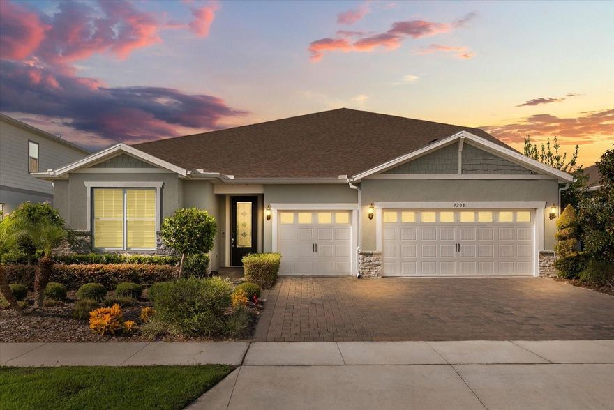 Imagine stepping into a home where every detail has already been perfected for you. Welcome to 3208 Sailing Pier Ave, a breathtaking 5 bedroom, 4 bath, nearly 4,000 sq ft estate in the gated Estates at Lakeview Preserve. Built in 2023 and offered fully furnished with designer selected pieces, this residence is more than move-in ready, it’s a dream waiting for you to simply bring your clothes and start living.
Main Level Magic, the moment you walk in, light pours through open spaces designed for connection and comfort. The chef’s kitchen with its quartz countertops, walk-in pantry flows seamlessly into the living and dining areas, perfect for family dinners and elegant entertaining. The primary suite feels like a spa retreat, while two additional bedrooms plus a private flex room downstairs make space for family, guests, or your dream home office.
Upstairs Retreat, the second level was designed for both fun and relaxation. You’ll find two more spacious bedrooms, a second living room for cozy evenings, and a family/game room already set up for endless entertainment. Movie nights, game tournaments, or quiet lounging. This space has it all.
Designer-Turnkey Living. Every piece of furniture was handpicked by the builder’s design team to perfectly match the home’s style and flow and it’s all included in the sale. That means no hunting for the right pieces, no delivery delays, no extra cost. Just move in and start enjoying your home from day one.
Outdoor Possibilities, step outside to a spacious backyard, a blank canvas ready for your vision: a sparkling pool, summer kitchen, or lush garden oasis.
Lifestyle & Location. Beyond your front door, The Estates at Lakeview Preserve offers resort-style living with a pool, clubhouse, fitness center, playground, and lakeside trails. And with SR-429, Disney, and Winter Garden Village just minutes away, plus top-rated schools nearby. You’re perfectly situated to enjoy the best of Central Florida.
Isn’t just a house, it’s the turnkey luxury lifestyle you’ve been dreaming of. Call today to schedule your private tour.