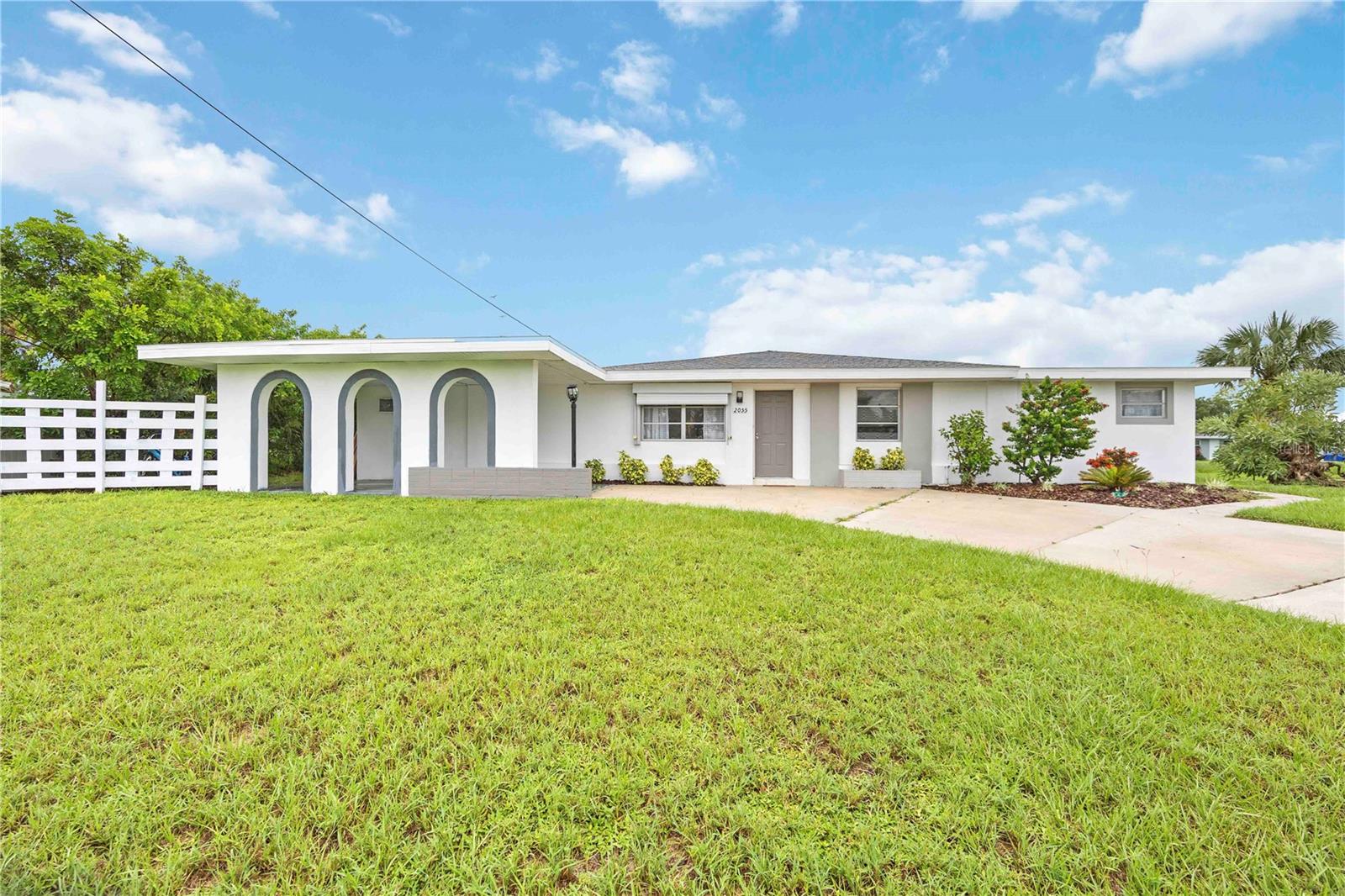 Don't pass by this charming 3-bedroom, 2-bathroom home situated on a peaceful canal! This property offers water views right from your spacious backyard patio, ideal for morning coffee or evening relaxation. Inside, you'll find a bright, freshly painted interior, complemented by a brand-new roof installed in 2023 for added peace of mind. Large open living space, separate laundry room, and extra storage closets for all the space you need. Whether you're seeking a year-round residence or a seasonal getaway, this home checks all the boxes. Excellent location, close to shopping, restaurants, and entertainment, Florida living at its Best!
