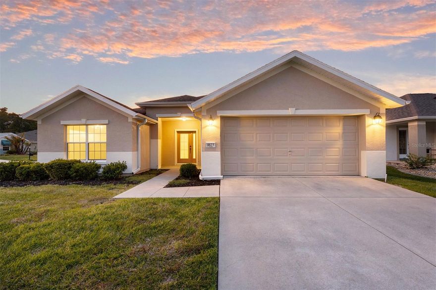 One or more photo(s) has been virtually staged. BETTER THAN BRAND NEW! This beautifully reimagined Elkridge model in the highly desirable Firethorne neighborhood has been completely remodeled from top to bottom and is truly move-in ready. From the moment you arrive, you’ll appreciate the fresh exterior paint and meticulous attention to detail throughout. Step inside to discover stunning luxury vinyl plank flooring throughout the entire home, enhanced by fresh interior paint, new LED lighting, and top-of-the-line ceiling fans that create a bright, modern feel in every room. The fully redesigned kitchen is a standout, featuring tall white soft-close cabinetry, elegant one-tier quartz countertops, and a matching quartz backsplash for a sleek, contemporary look. Both bathrooms have been beautifully renovated with new showers, stylish vanities, updated lighting, and new flooring, delivering spa-like comfort and designer finishes. The enclosed lanai continues the same luxury vinyl flooring, creating seamless indoor-outdoor living space perfect for relaxing, entertaining, or enjoying your morning coffee. Even the garage has been elevated with freshly painted walls and a designer epoxy-coated floor.Location is equally impressive—just a short stroll to pickleball courts, the Peninsula Pool, tennis courts, beach volleyball, and more, placing some of the community’s most sought-after amenities practically at your doorstep. mportant updates include a new roof (2022) and HVAC (2026) for added peace of mind.
Many homes claim to be move-in ready—this one actually is. With high-end upgrades, prime location, and exceptional condition, this home is priced to sell quickly. Schedule your private showing today before this opportunity is gone! ALL THE FURNITURE BEING SHOWN IS VIRTUAL