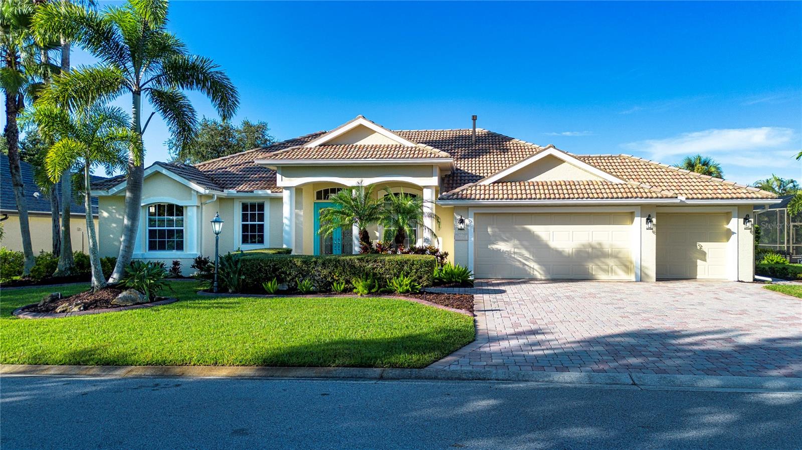 INCREDIBLE OPPORTUNITY - READ TO THE END. 2,567 square foot luxury home in the highly coveted and exclusive gated community of The Hammocks. Meticulously designed, constructed, and pristinely maintained. Situated on a preserve with the ultimate privacy, and a backyard where plenty of deer, birds and other wildlife are enjoyed daily. Newly painted inside and out (2025). Designer tile and rich luxury hardwood throughout. High ceilings - some vaulted, others with lighted crown moulding. Huge kitchen with countertop seating and separate breakfast nook. Hardwood cabinets and luxurious granite countertops. Stainless steel high-end Kitchenaid appliances. Newer high-end washer and dryer (2024). 3 HUGE oversized bedrooms, each with its own full bathroom and gigantic closet, along with plenty of shelving. Separate large office. Walk-in pantry with tons of storage shelving. Imported luxurious designer Turkish travertine on pool deck. Large heated pool with water features and designer handcrafted tile. Outdoor shower for rinsing after a cool swim. 3 car oversized garage with custom epoxy flake floor. Newer AC (2023). Premium paver driveway, walkway and large front porch. Designer landscaping with plenty of palms and ambiance lighting. Maintenance free: weekly lawn and landscape care included, monthly professional fertilization service included, weekly pool service included, AC maintenance included, monthly professional pest control services included. EXTREME luxury living without any of the headaches! Won’t last long, as rentals in this coveted neighborhood are hardly EVER available! Call Craig Phillips, Property Manager to discuss.