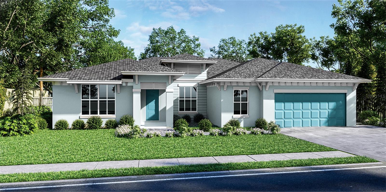 Welcome to elevated living at its finest with the stunning Boca floorplan by Carpenter Homes—a true masterpiece within the Signature Series, proudly certified by the Florida Green Building Coalition (FGBC). This exquisite new construction boasts 3 spacious bedrooms, an oversized office/flex room, and 2 full bathrooms—perfectly designed to envelop you in luxury, comfort, and style. As you enter, be captivated by the custom-designed kitchen that serves as the heart of the home. An expansive oversized Waterfall island flows effortlessly into the open living and dining areas, creating a perfect space for entertaining and daily living. The kitchen dazzles with soft-close 42" painted cabinets, a beautiful Anatolia Bliss Glass & Stone 5/8”x5/8” Mosaic Tile Iceland backsplash, and sleek Cambria 3cm Quartz Sandgate waterfall countertops. Every detail has been carefully curated, including a Moen Sleek chrome kitchen faucet with a contemporary zero radius kitchen sink, energy-efficient stainless steel appliances, and a built-in garbage disposal—merging style with function. The great room features a soaring vaulted ceiling, and expansive 8 foot 3-panel sliding glass doors that lead to your private, oversized patio—an oasis designed for relaxation and entertaining. Enjoy the luxurious Brushed Nickel Chandeliers in your dining room & breakfast nook. The 52” Indoor Brushed Nickel 5-Blade Modern Reversible Ceiling Fans in every bedroom and the great room keep the air flowing in the Florida warmth, while the stunning 12”x24” Ceramic Tile flooring ties the space together with modern elegance. The Owner’s suite is nothing short of a luxurious retreat, featuring dual sinks, an upgraded glass-enclosed shower adorned with SOHO 4”x16” Canvas White Ceramic Tile walls, complemented by Anatolia Zen Flat Pebble vertical listello accents, a striking 72x36” contemporary mirror with front and back LED lighting, anti-fog technology, customizable color settings with a dimmer, and two expansive walk-in closets—offering both indulgence and practicality. The second bathroom continues the luxe experience with the front and back LED mirror, Valor White quartz vanity, and Moen Genta LX chrome fixtures for a sleek, polished look. Thoughtfully designed with every convenience in mind, this home includes a utility room with a wash basin, energy-efficient R-4.1 insulation on exterior concrete walls, Taexx pest control tubes, and metal hurricane shutters for every window. The Florida-friendly landscaping is complemented by an irrigation system with a rain sensor, ensuring a sustainable and low-maintenance outdoor retreat. The expansive 2.5-car garage provides ample space for your vehicles and storage needs, equipped with an electronic door opener and two remotes for convenience. The 13x26' outdoor pool with a water feature is a standout addition of this home, offering a luxurious sun shelf and enclosed with a birdcage for year-round enjoyment. The pool is 3-5 feet deep and includes stunning 2-color LED lighting, a variable-speed circulation pump, and an advanced salt-chlorine generator. Additional upgrades include a heater for comfortable swimming in any season, plus smart automation with a cell phone adapter, allowing you to control the pool’s settings from anywhere. Available for viewing anytime—schedule your tour today!