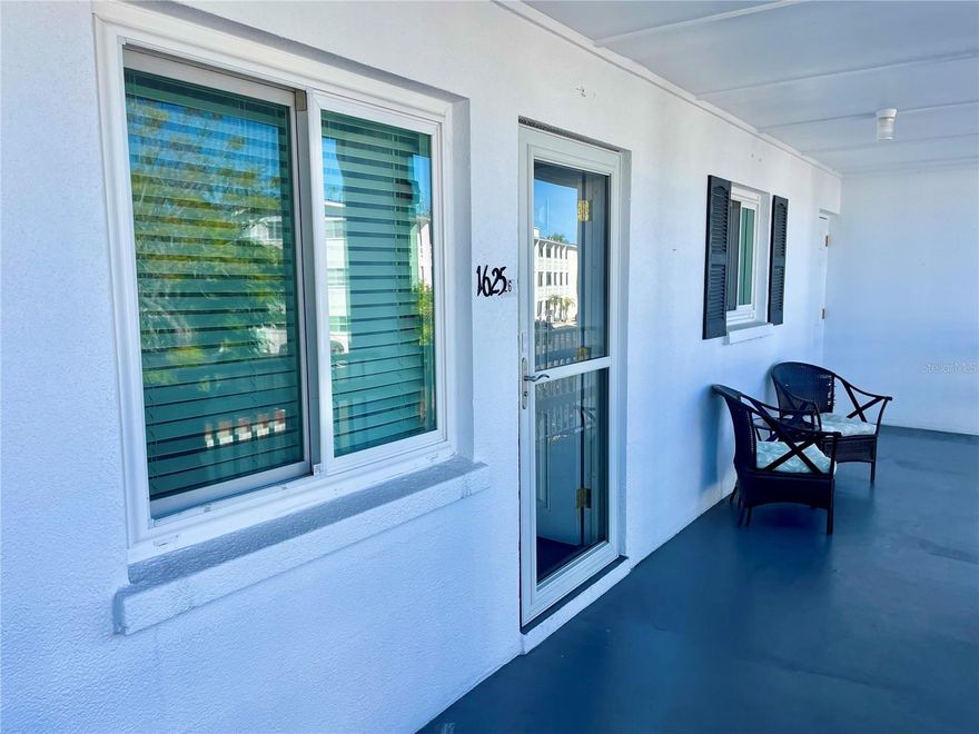 Charming 2 Bed, 2 Bath Furnished Condo Located in a Well-Maintained 55+ Community. This Move-In Ready 2nd Floor Unit Features Laminate Flooring, Spacious Kitchen, Enclosed Lanai, and Open Living/Dining Layout. Bayshore Gardens is a Quiet, Friendly Neighborhood Ideal for Low-Maintenance Living. Community Amenities Include a Heated Pool, Clubhouse, Shuffleboard, and Grilling Area. In Close Proximity to Shopping, Dining, World Famous Beaches. Full Background and Credit Check Required.