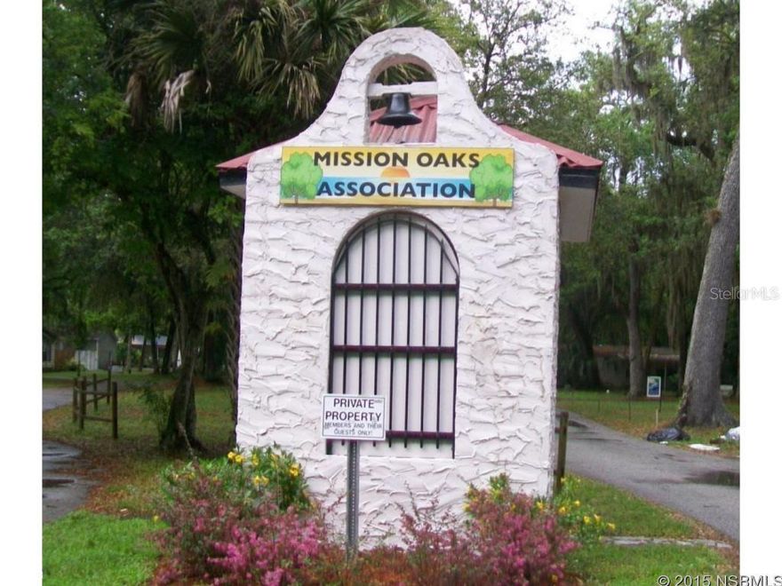 THIS 3 BEDROOM 2 FULL BATHROOMS DOUBLE WIDE MOBILE HOME ON ITS OWN LOT IS LOCATED ON THE OUTSKIRTS OF NEW SMYRNA BEACH.LOCATED NEAR CAMPGROUNDS AND SMALL FARMS BUT IS LOCATED IN A MOBILE HOME PARK KNOWN AS MISSION OAKS A VERY NICE COMMUNITY THE DOUBLE WIDE MOBILE HOME FEATURES A LARGE EAT-IN KITCHEN WITH A BREAKFAST BAR. LARGE MASTER BEDROOM WITH A SITTING ROOM AND LARGE MASTER BATH WITH A ROMAN TUB AND SEPARATE SHOWER. THIS PROPERTY IS A FANNIE MAE HOMEPATH PROPERTY. PLEASE SEE AGENT REMARKS FOR FURTHER INFORMATION ON HOW TO SUBMIT AN OFFER.