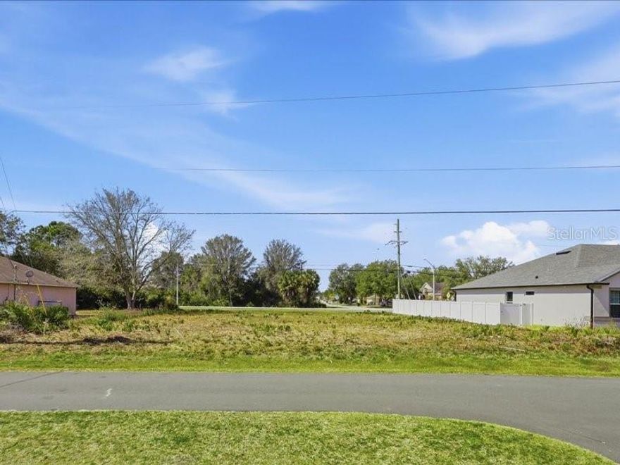Build your dream home on this peaceful vacant lot in Matanzas Woods, one of Palm Coast’s most established and welcoming neighborhoods. Enjoy a quiet residential setting while staying close to everyday conveniences, scenic walking paths, and Flagler’s beautiful coastline. Whether you’re planning a future move or investing in land for long-term value, this property offers the ideal blend of comfort, community, and Florida lifestyle.