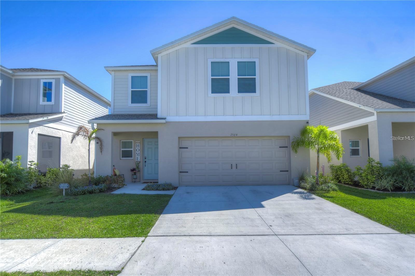 Beautifully updated two-story home in the sought-after Pasadenia Point community of Wesley Chapel. This 4-bedroom, 3-bath property offers abright open layout with vinyl flooring throughout and a convenient half-bath downstairs. The renovated kitchen boasts stainless steel appliances,a walk-in pantry with custom wood shelving, stylish backsplash, modern fixtures, and cabinet hardware. The living room features a custom wood accent wall, while the dining area opens to a spacious backyard perfect for a future pool, outdoor kitchen, or entertaining space. All bedrooms are located upstairs, along with a versatile loft ideal for a home office and a laundry room. The master suite includes dual built-in closets and a fully remodeled bath with double vanities and a walk-in shower. Generously sized secondary bedrooms with walk-in closets. Community amenities include a pool, playground, and dog park. A perfect blend of comfort and style, don’t miss this one!