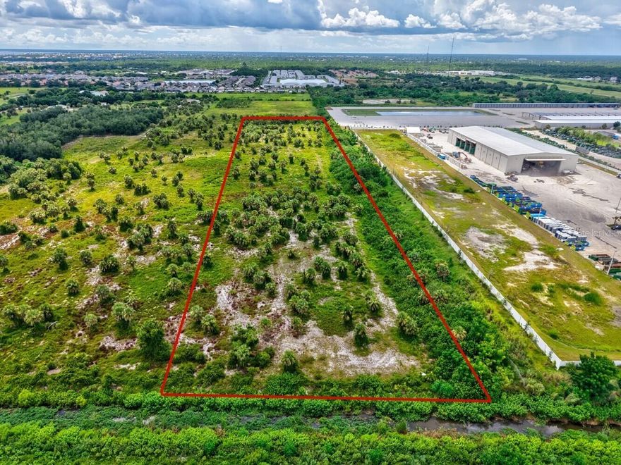 Currently zoned RE-1 but retaining its original grandfathered AE zoning, this property offers rare flexibility for agricultural, equestrian, livestock, and commercial agricultural ventures in Southwest Florida. Located just minutes from Port Charlotte, I-75, and US-41, it provides both the privacy of country living and the convenience of quick access to major routes, shopping, dining, and Gulf Coast beaches. This tract includes approximately 10.07 acres (332.5 x 1320)  with owner financing available and is one of seven parcels offered—totaling up to 45 acres if purchased together. Formerly a thriving tree farm, the land is ideal for crops, pasture, horses, or cattle, with sandy-loam soil, irrigation that provide abundant water for hay, fodder, and specialty crops. The property’s location and infrastructure also make it perfect for a Florida nursery property, landscaping business, or small farm operation, and it would make an outstanding private home site for those looking to move to Southwest Florida. With no wetlands or stormwater set-asides,  and every acre is usable. A nearby vacant lot on Harborview Rd. is also available for signage or an office location. Whether you are searching for Port Charlotte acreage for sale, Florida horse property with wells and irrigation, or the perfect Florida acreage home site with quick access to I-75 and US-41, this unique offering delivers location, infrastructure, and agricultural potential in one of the most desirable areas of the state.