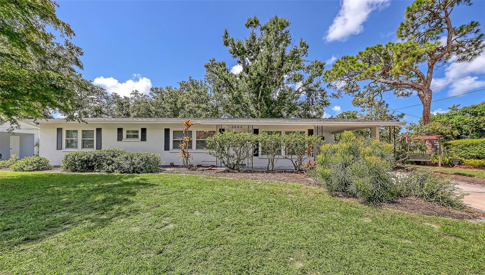 Located in one of the most sought after neighborhoods in Sarasota, this fully renovated 3 bedroom 2 bath gem of a home is ready for its next lucky owner. Within walking distance to beautiful Arlington Park, with its swimming pools, tennis, basketball courts, fitness center, picnic areas and walking trails, this home is also within walking distance of upscale Southside Village where you can find charming shops and top rated restaurants. Located close to Sarasota Memorial Hospital, you are also a short drive to Sarasota's world famous beaches and to Sarasota's vibrant downtown. The neighborhood is graced with mature trees and several multimillion dollar homes are located within a few blocks of the residence. The owner has spared no expense on this home. RECENT 2023 UPGRADES INCLUDE A NEW ROOF , NEW LENNOX HVAC, NEW DUCT WORK, NEW IMPACT RESISTANCE WINDOWS AND NEW BLINDS. In addition the owner has installed ceramic tile throughout and the interior has been recently painted. The home is bright and airy with an open concept layout and indoor laundry room for ultimate convenience. The kitchen has been fully updated with oak cabinets complete with underlighting, ceramic countertops and a pretty decorative backsplash. All three bedrooms have cedar closets and the master bedroom has a huge walk in closet. The home is situate on a quiet corner lot and has a nicely landscaped, very private backyard offering an oasis of relaxation. This would be a wonderful place to call home or alternatively a wonderful property for an astute investor. Schedule your private showing today!
