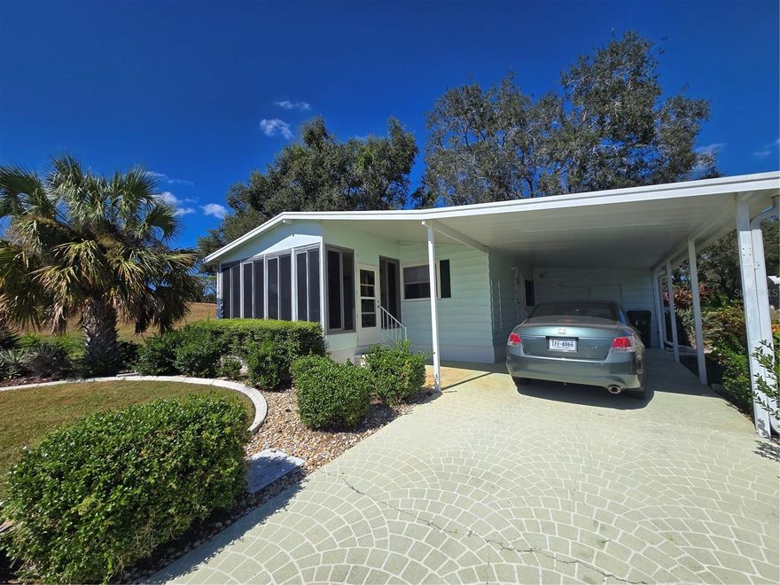 Very nice 2bdrm 2 full bath turn-key furnished home. Own the land. Low HOA fees that include internet and cable. Resort living in this 55+ gated community with tennis and pickleball courts, 2 heated pools, shuffleboard, boccie ball and horseshoes. Large clubhouse with social events. Lakes for fishing and small boating. Short drive to the gulf beaches. New roof and A/C. Large enclosed lanai for extra living space and storage room with washer and dryer. HOA approval required.