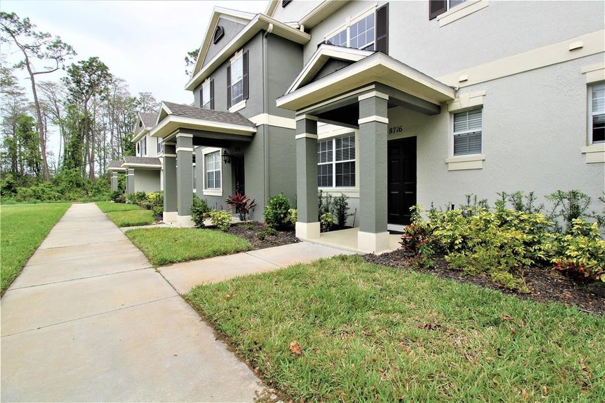 Come view this Windermere 2 story townhome located just 10 minutes from Disney! This property has two master en-suites on the second floor. On the first floor you will find an extra bathroom, laundry and an open kitchen with plenty of natural light. The kitchen and dining areas include large wood cabinets and an island. The backyard has a private, fenced courtyard that leads to a private detached 2 car garage. This community has numerous walking trails and surrounding conservation areas that will further add to the ambiance of the home or head over to the junior Olympic sized swimming pool. The Lake Reams Townhome community is located near several different shopping areas and a Publix! Washer/Dryer included. Available now. $95 non-refundable application fee per applicant.  Pets OK with $350 deposit ($150 refundable). Qualifications: Income 3X rent, credit score of 700 plus, and background checks. Equal Opportunity Housing.