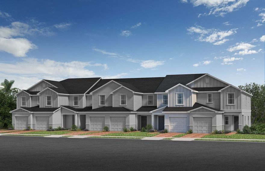 This charming, two-story home showcases an open floor plan with plank flooring and a generous great room. The kitchen boasts granite countertops, a breakfast bar, pantry, a Moen® faucet, Whirlpool® stainless steel appliances and 36-in. upper cabinets. Upstairs, enjoy the convenience of a dedicated laundry room. Relax in the primary suite, which features a walk-in closet and connecting bath that offers a dual-sink vanity and walk-in shower with tile surround.