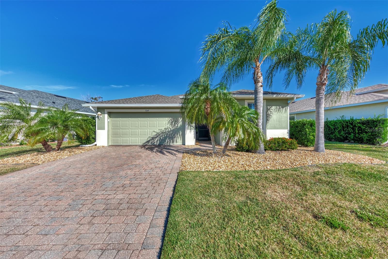 Welcome to 5249 Canyonland Way! A meticulously maintained home nestled in the serene neighborhood of Ventura Village, and less than a couple miles to the Gulf beaches. This warm and charming home is in move-in condition and boasts a myriad of recent updates, ensuring peace of mind and convenience. These updates include a new roof in 2023, new dishwasher in 2024, fresh exterior & interior paint (2022), new HVAC system (2021) complete with heat pump, condenser, air scrubber, and thermostat. The washer and dryer was also newly installed, ensuring hassle-free laundry days.
As you step into the spacious foyer, the light and airy living room invites you into that seamless easy living. The spotless kitchen features wood cabinets, granite countertiops, and ample storage, pull outs, etc. The master bedroom is a spacious retreat with room for a sitting area or even a private work space along with a walk-in closet, while the master bathroom boasts a double sink vanity and a large walk-in shower. Two additional guest rooms provide plenty of space and comfort, or use one as an office.
Outside the screened front door provides wonderful cross breezes; and the back lanai allows you to take in the peaceful surroundings. Hurricane shutters are included to add peace of mind during storm season. The property backs up to a quiet preserve - a serene backdrop for outdoor gatherings or morning coffee. With plenty of room to add a pool, this sparkling home offers the perfect blend of comfort, convenience, and versatility while keeping your maintenance costs low! HOA fees are less than $100/month, and ther is NO CDD fee. Don't miss your chance to make this precious gem your own!