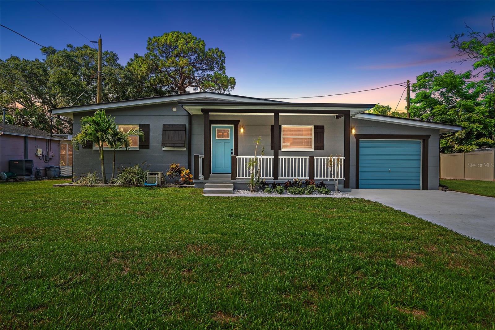 Under contract-accepting backup offers.One or more photo(s) has been virtually staged. This striking Gulfport residence has been renovated with style, sophistication, and an impeccable eye for detail. The open concept design smoothly blends the living and dining areas. The chef’s kitchen features a large island and breakfast bar topped with eye-catching granite. It not only provides excellent meal preparation space; it is perfect for entertaining, grabbing a quick bite or just gathering with friends and family. You will appreciate the rich chocolate cabinetry, stainless-steel appliances including a vent hood, recessed and trendy pendant lighting. The same artistic flair extends to the updated bathroom with a stone topped vanity, fixtures, lighting, and tile work. The generously sized primary bedroom can easily accommodate a king-sized bed ensuring a comfortable and restful retreat. If extra space is needed a sunlit bonus room leading to the backyard can be used as additional living space, a dining area or home office. With luxury vinyl plank flooring, all new fixtures, doors, paint and crown molding throughout, this home states modern elegance. Outdoors is a homeowner’s dream with low maintenance mulch around the back and new sod around the rest of the exterior. Premium upgrades are abundant. The main roof was installed last year and the flat roof in 2020. The ductwork and HVAC system were replaced in 2019. The driveway has been recently poured, and the exterior has received a fresh coat of paint. The Historic District of Gulfport is just minutes away and is bustling with a vibrant art scene, festivals, farmer’s market, parades, boutiques and award-winning restaurants. Don’t forget the beach! This is an incredible opportunity to experience gracious living in Gulfport.