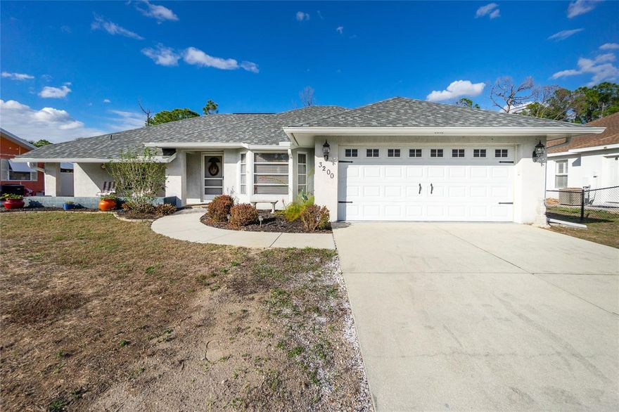 More details coming soon for this spacious 3 bedroom home in North Port, in preferred flood zone X!